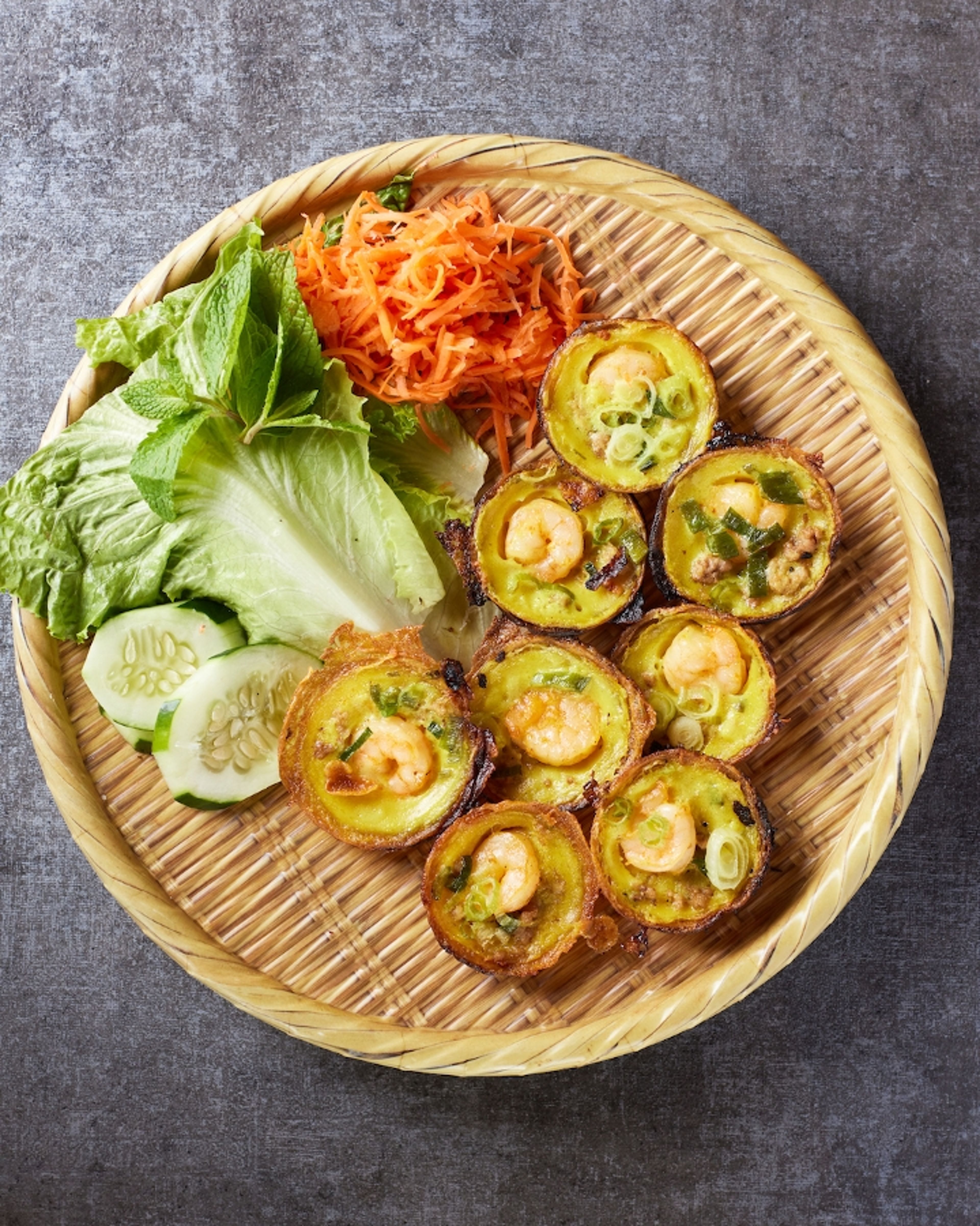 A14 Bánh Khọt - Mini Savory Pancakes.