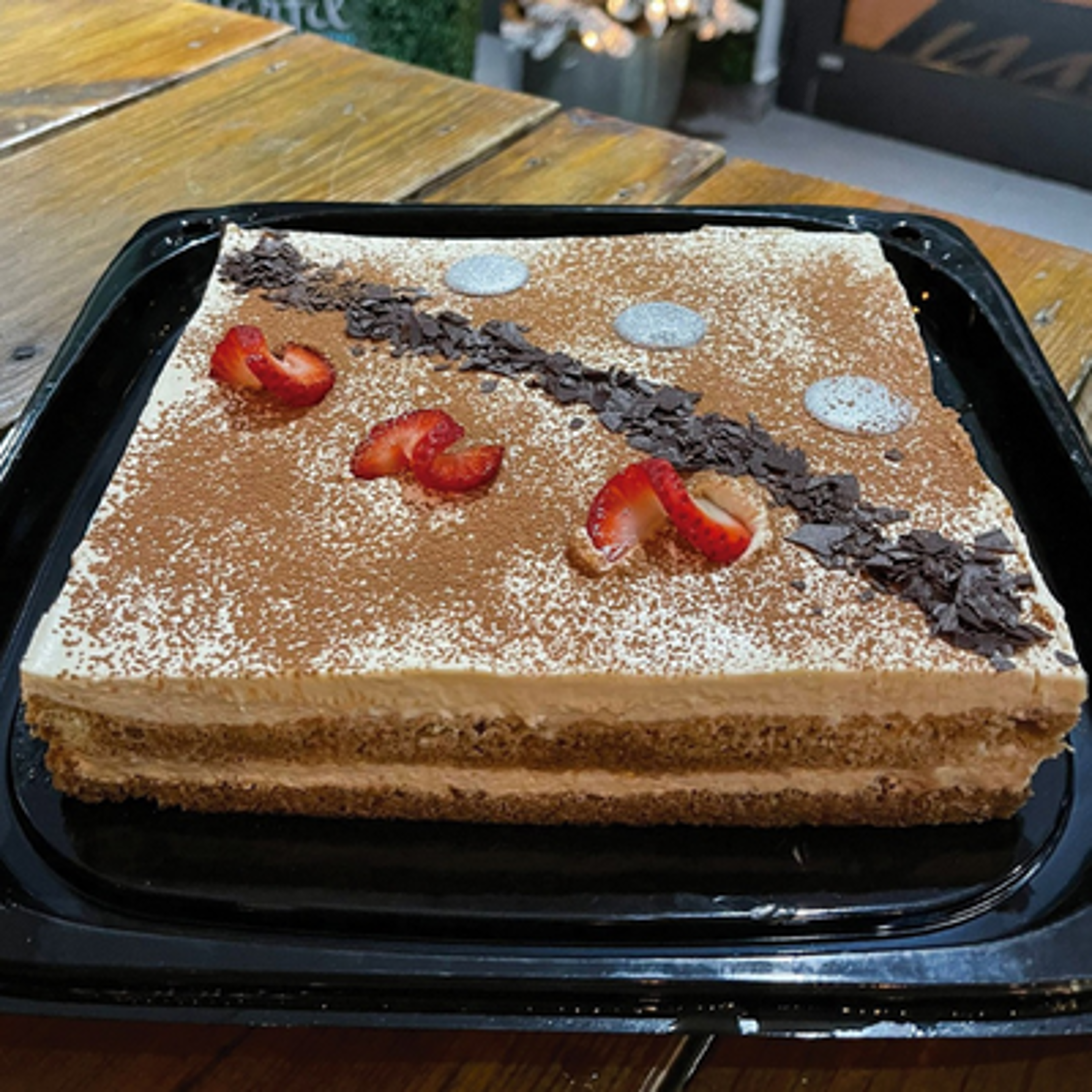 Tiramisu (12 People) - Order with 24 hours in advanced.