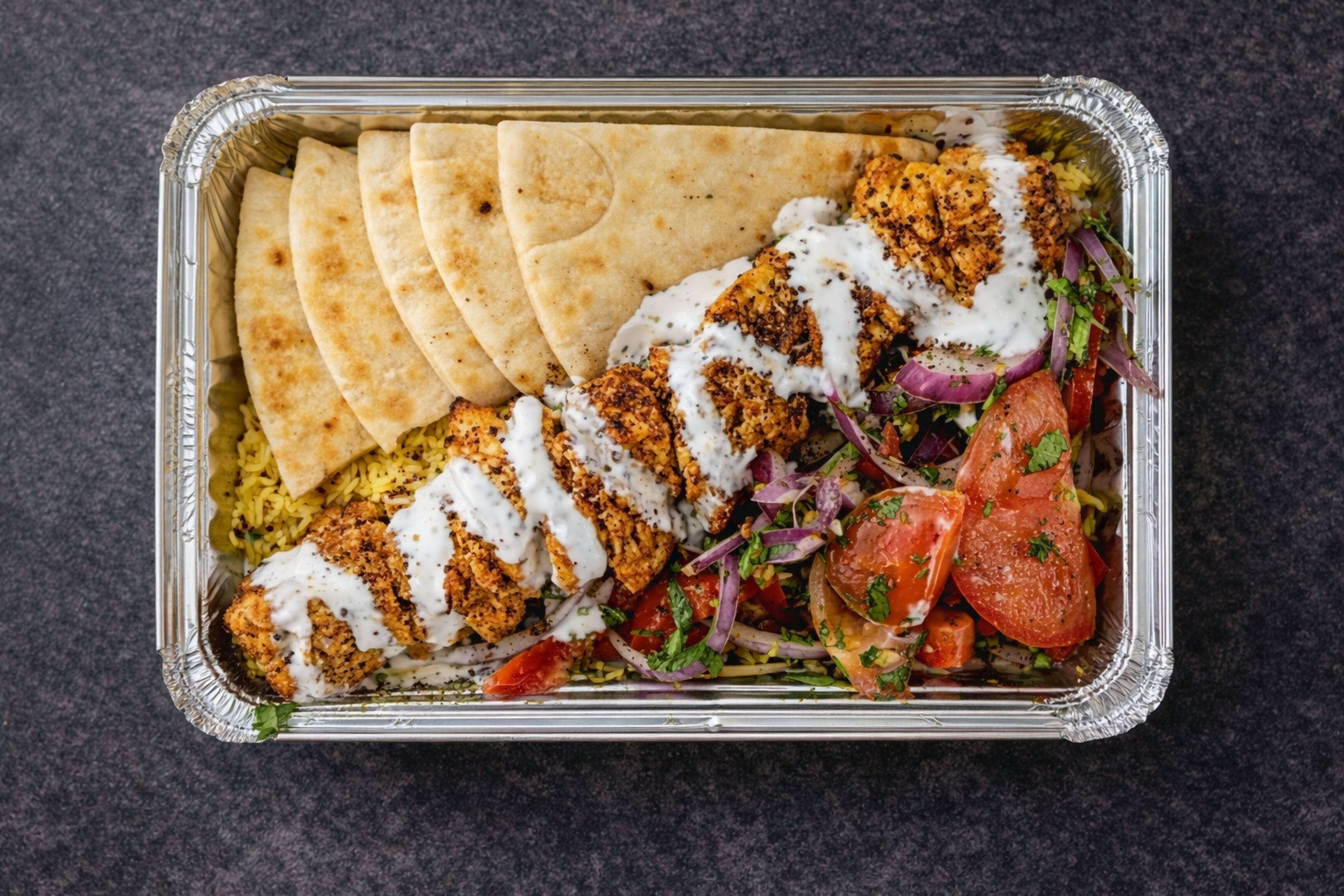 Chicken Kebab Bowl.