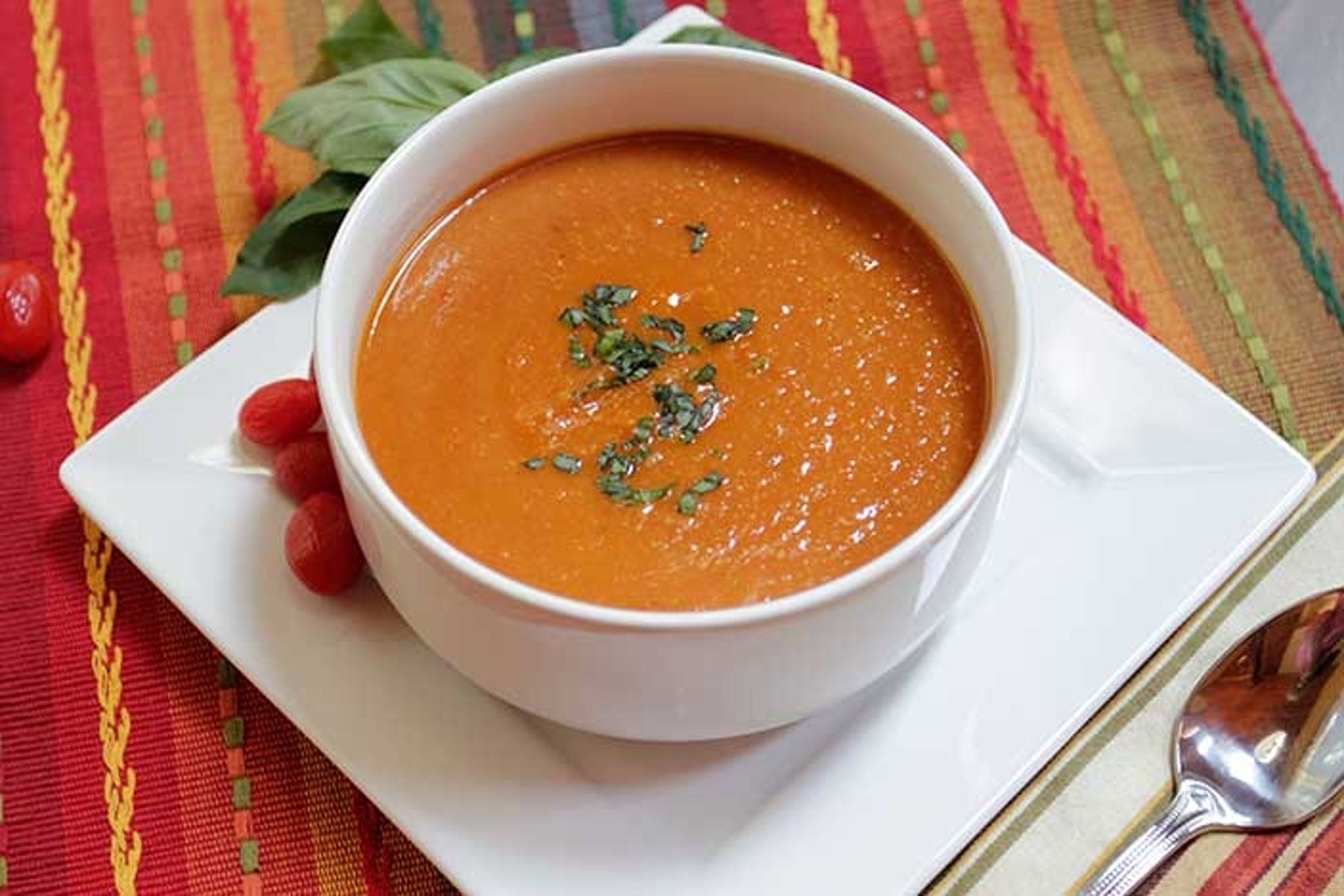 Coconut Tomato Soup.