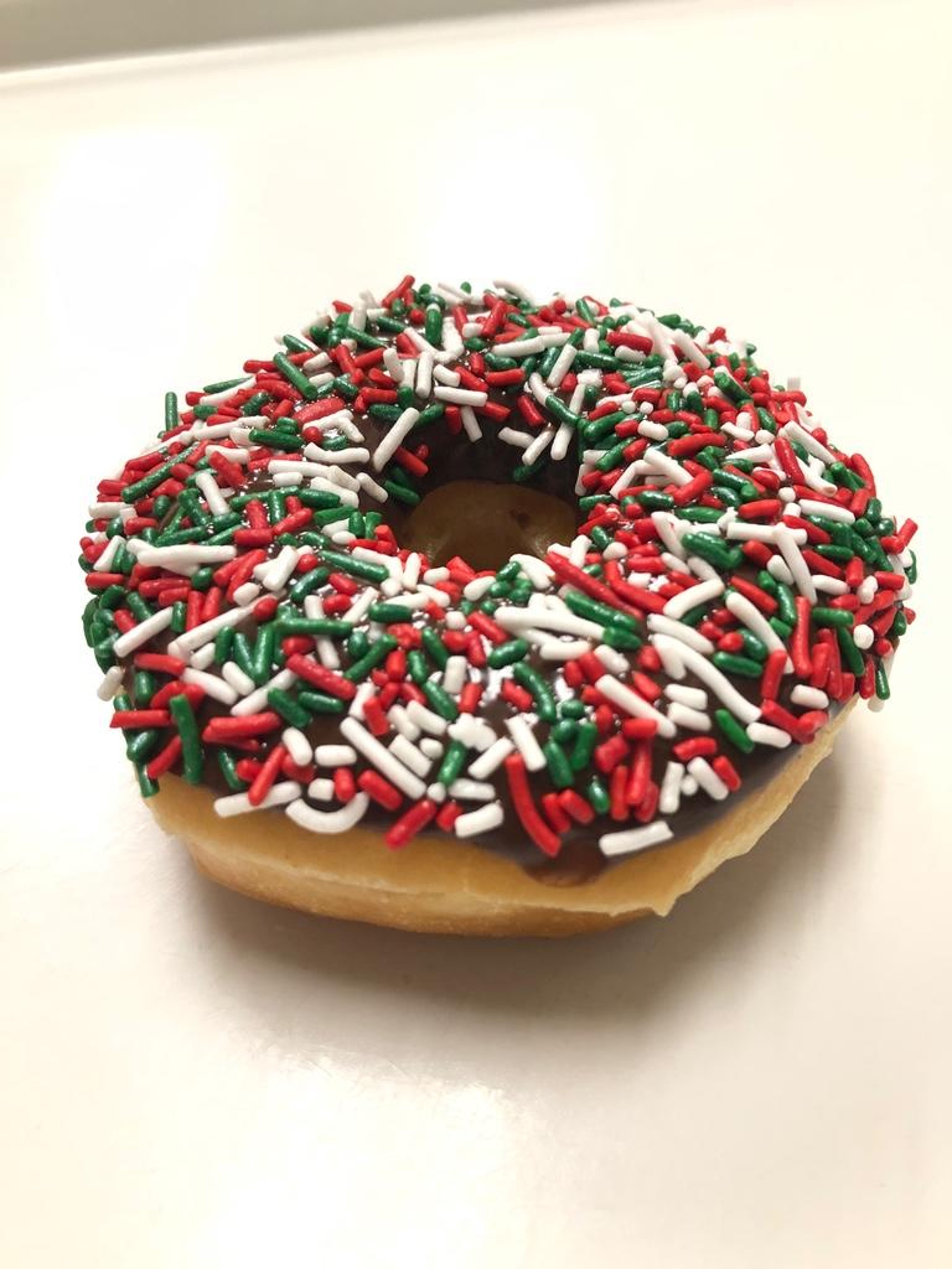 Chocolate Ice w/Sprinkles.