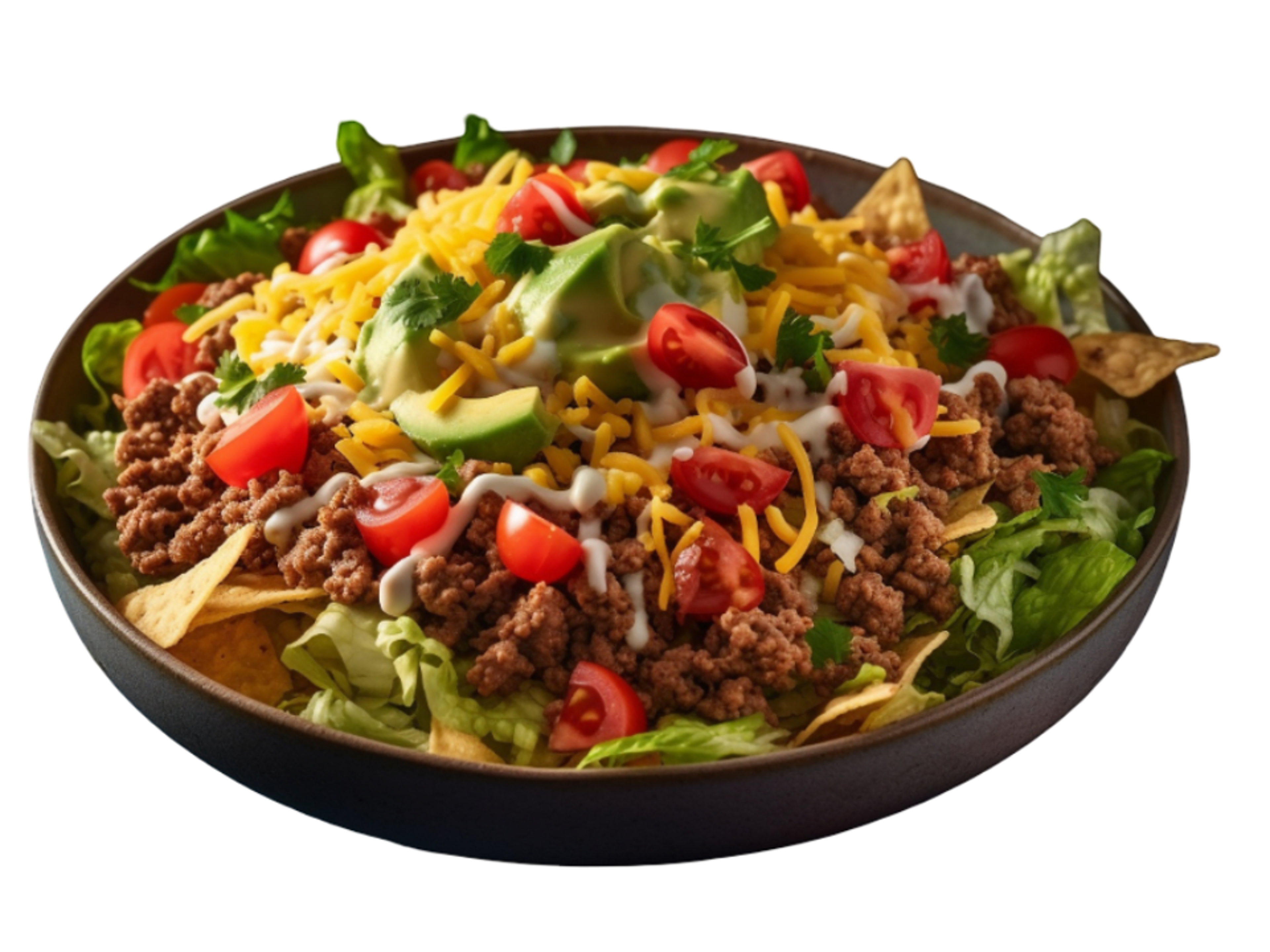 Lunch Taco Salad.