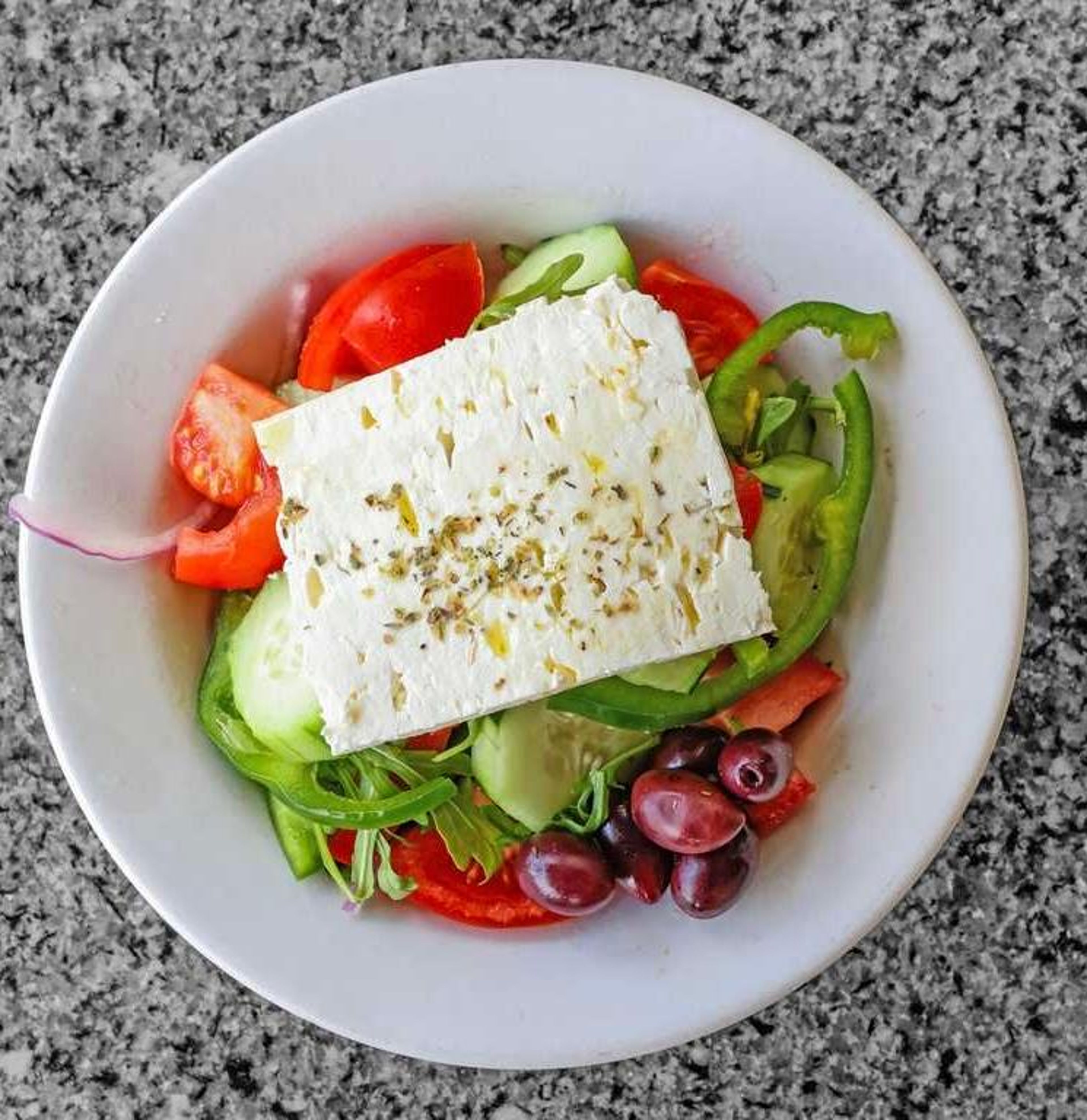 Greek Village Salad.