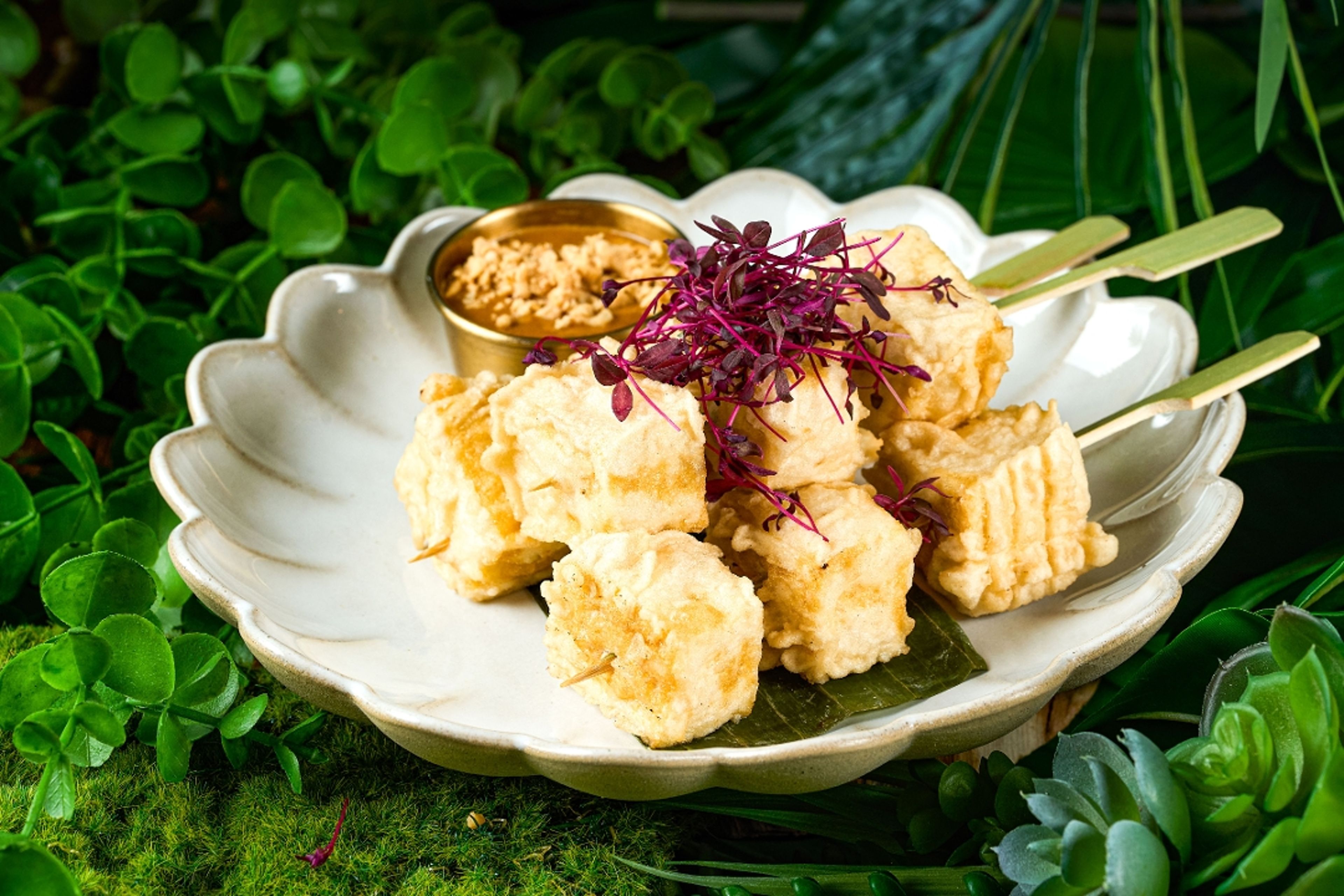 Crispy Organic Tofu (V).