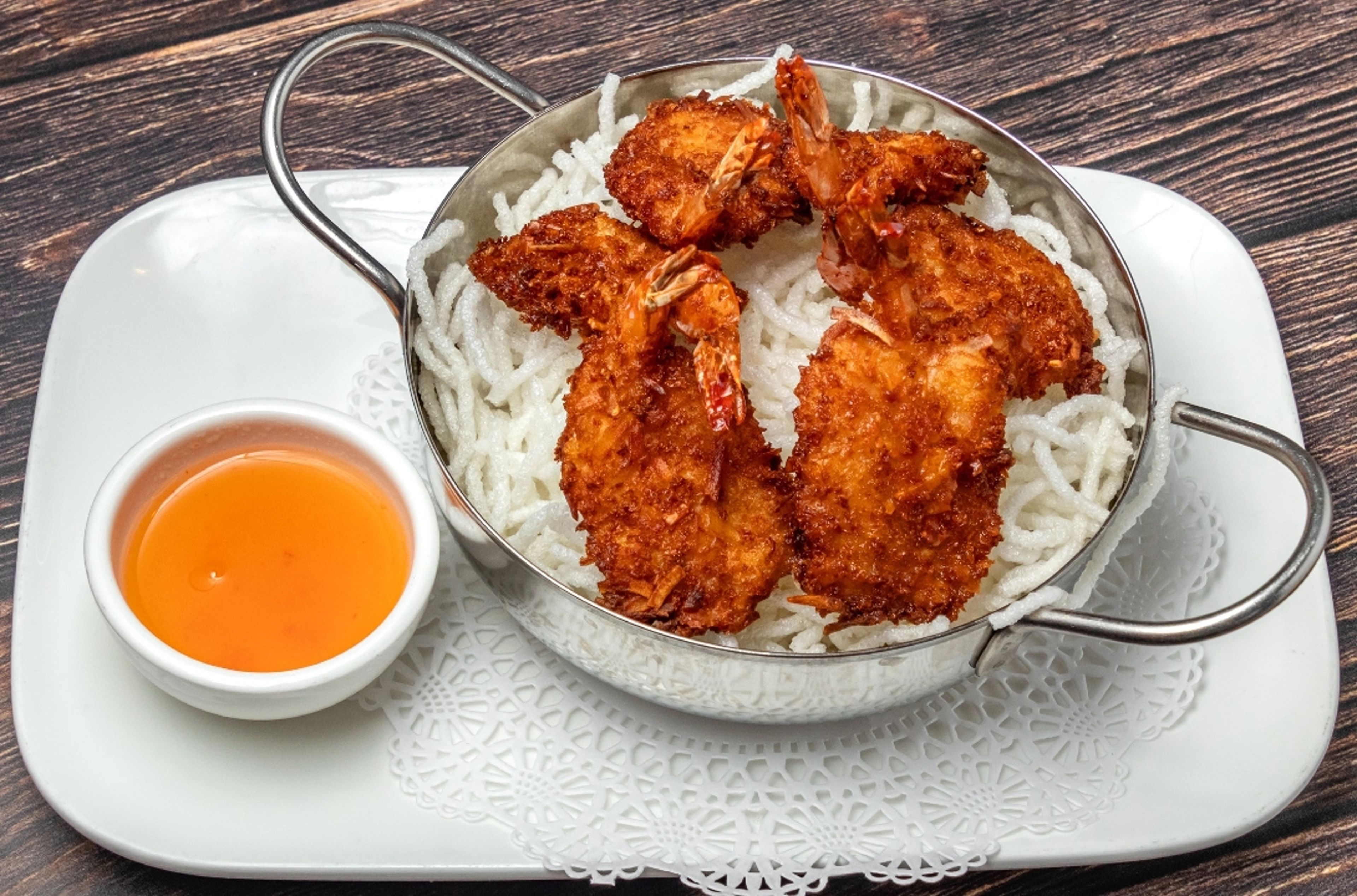 Coconut Shrimp.