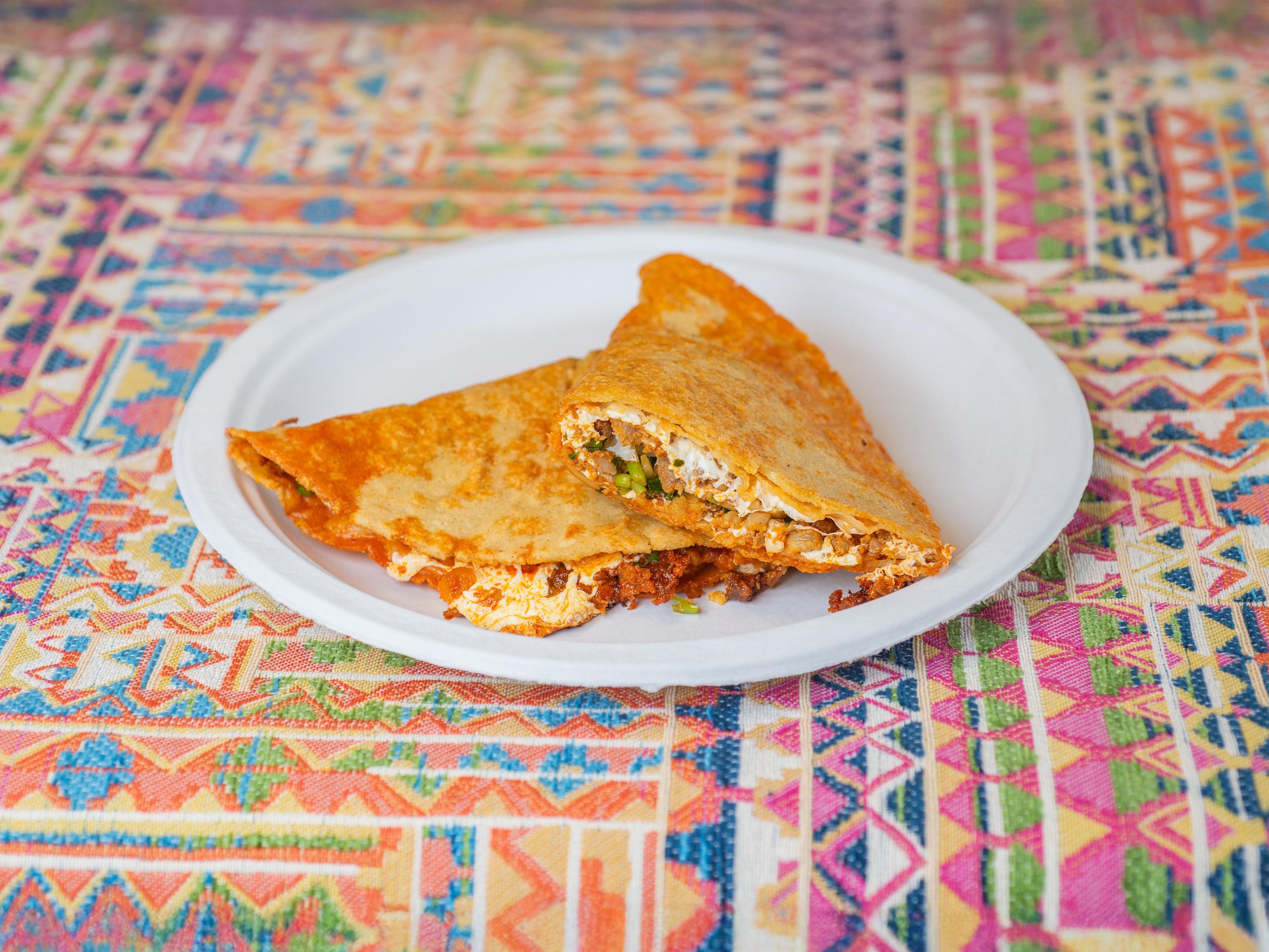 Quesadilla de Chorizo.