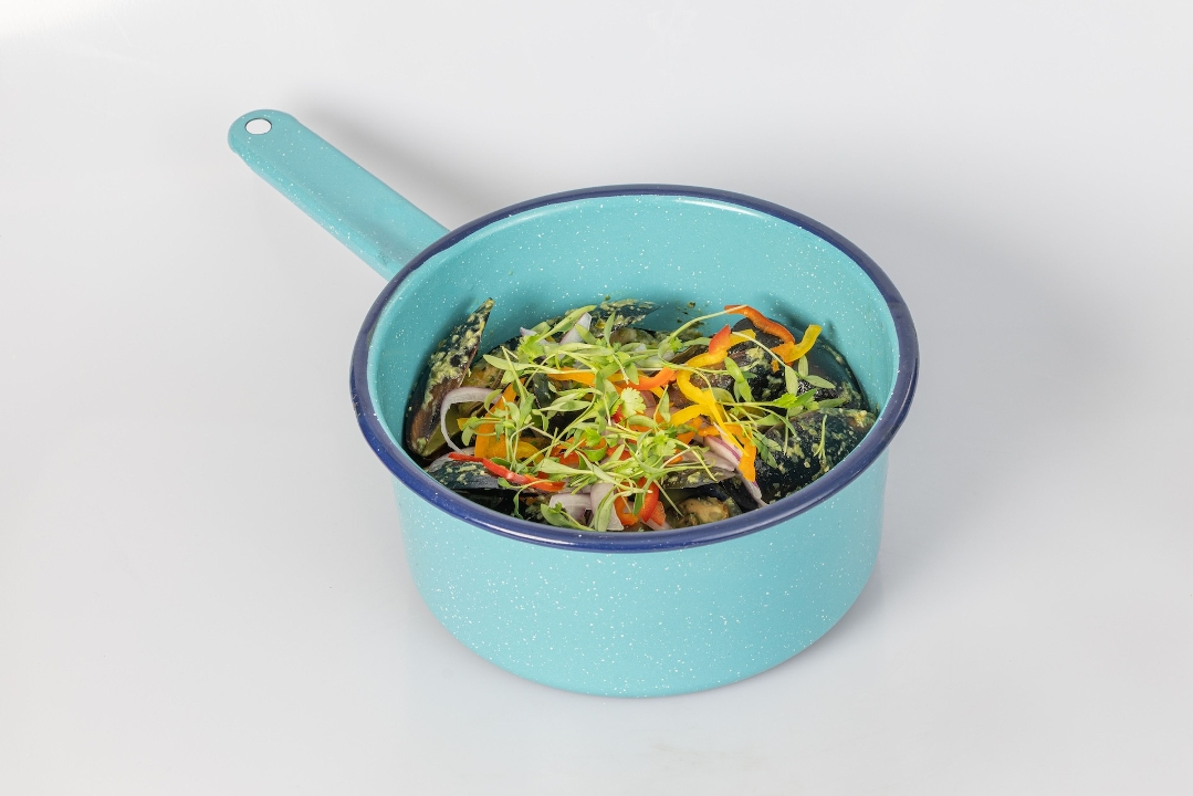 Mejillones en Salsa Verde.