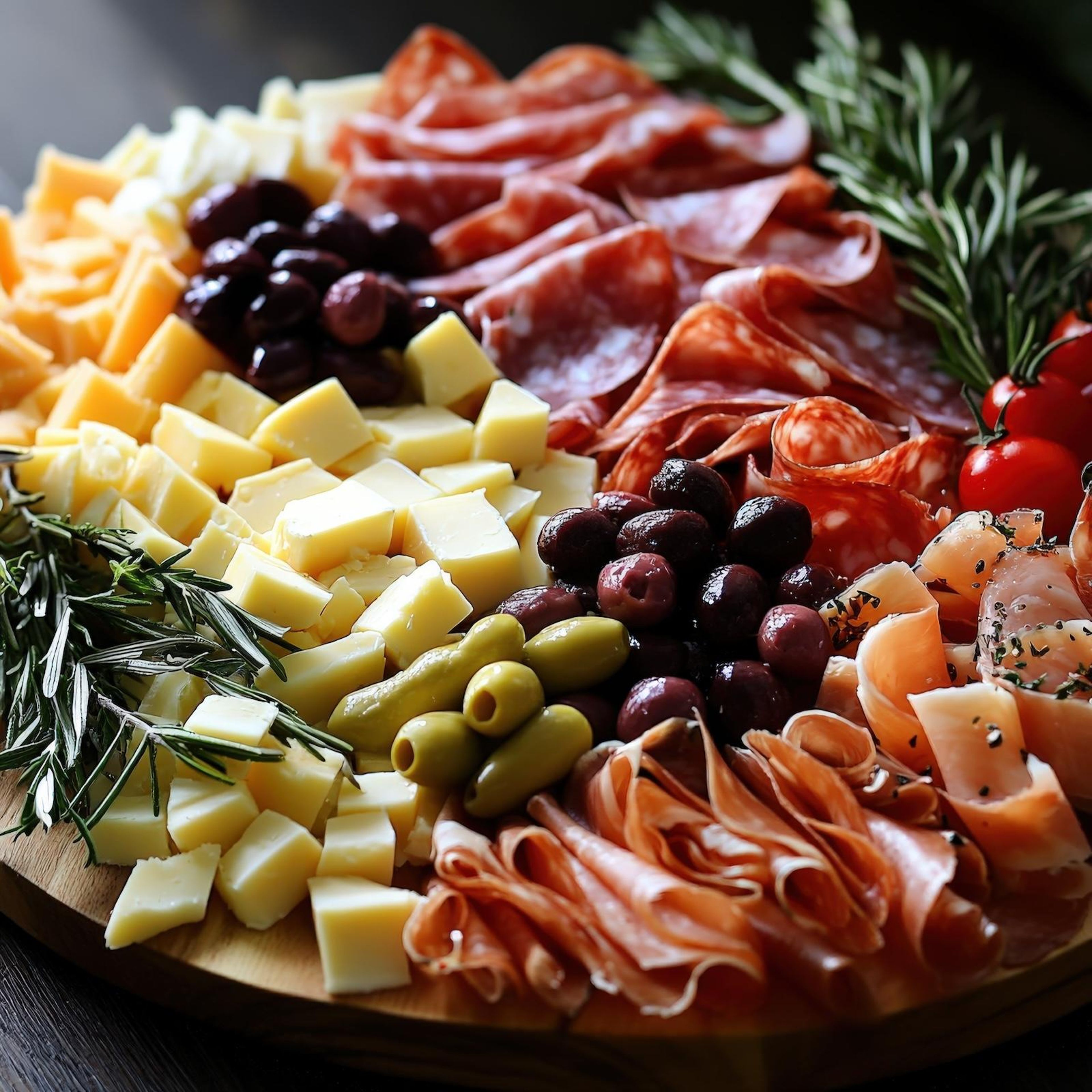 1 Item Cheese and Charcuterie.