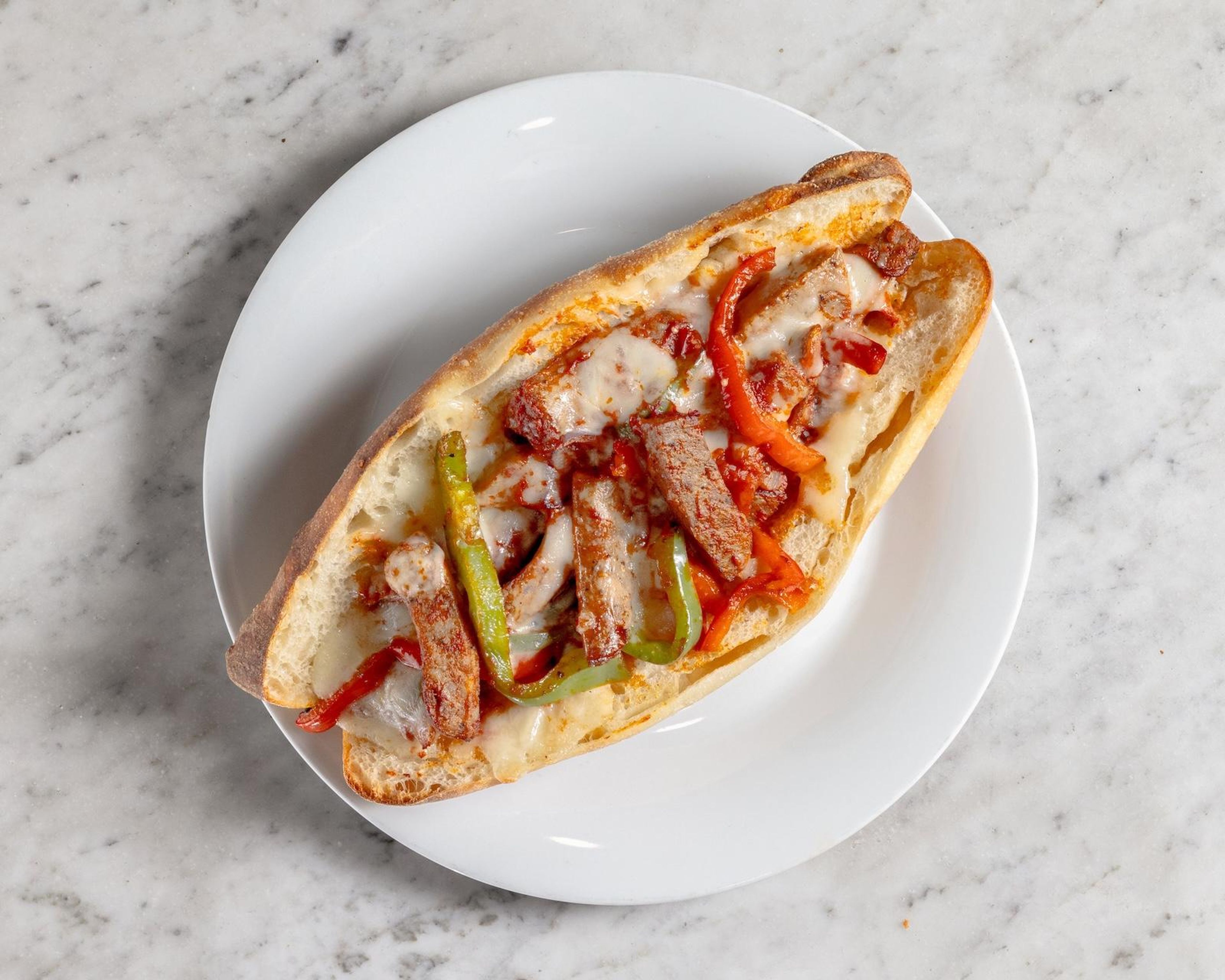 Sausage & Peppers Hero.