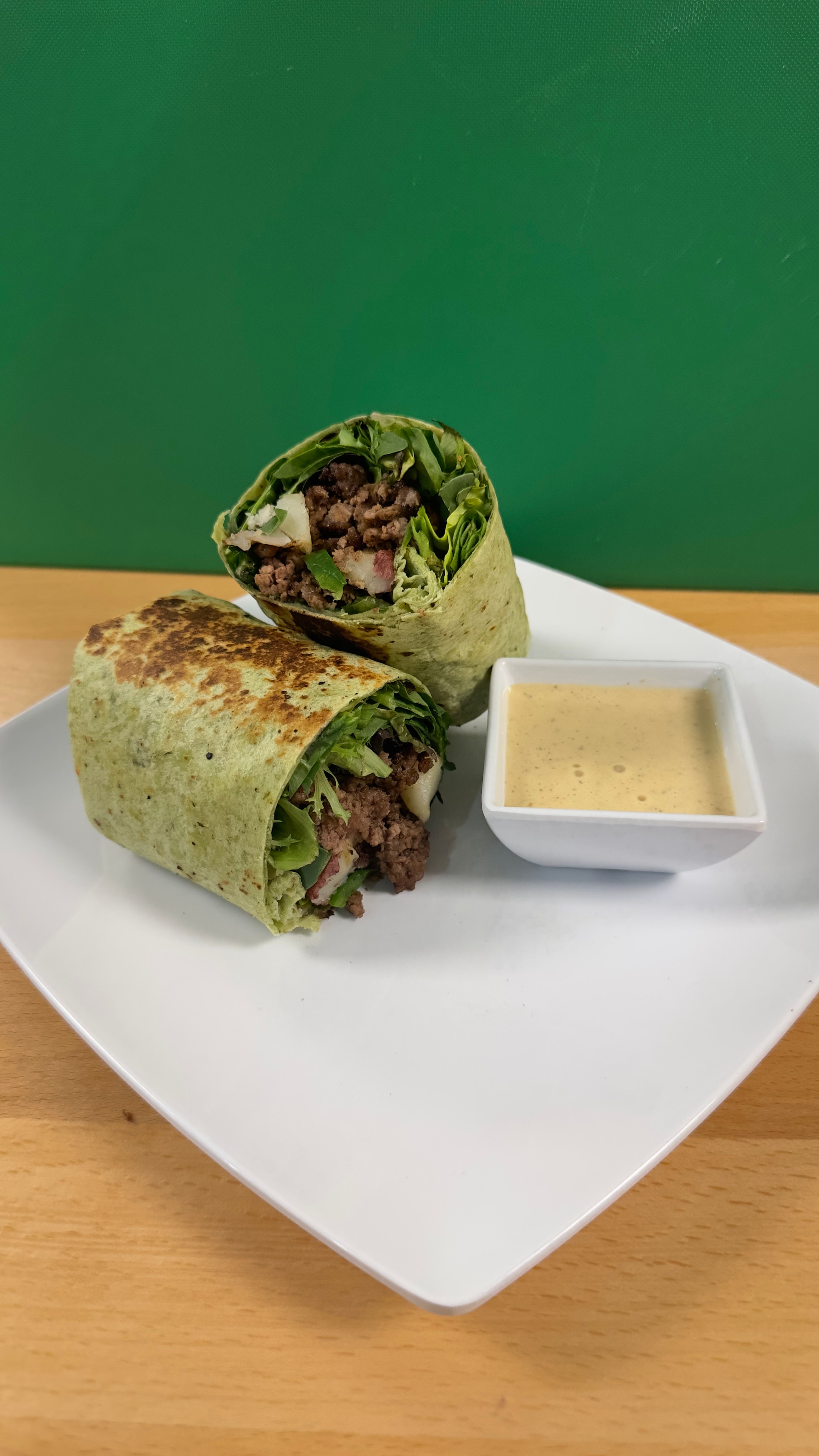 Ground Beef Wrap.