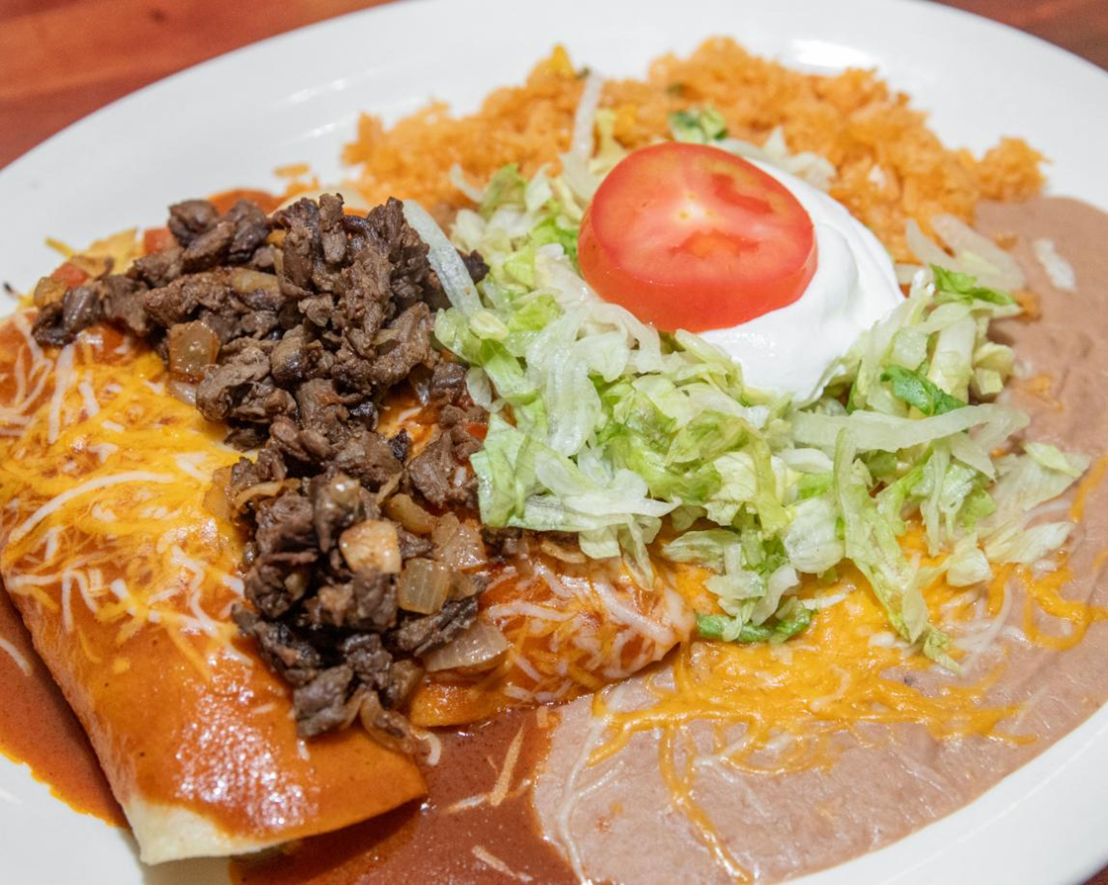 Enchiladas Rancheras.