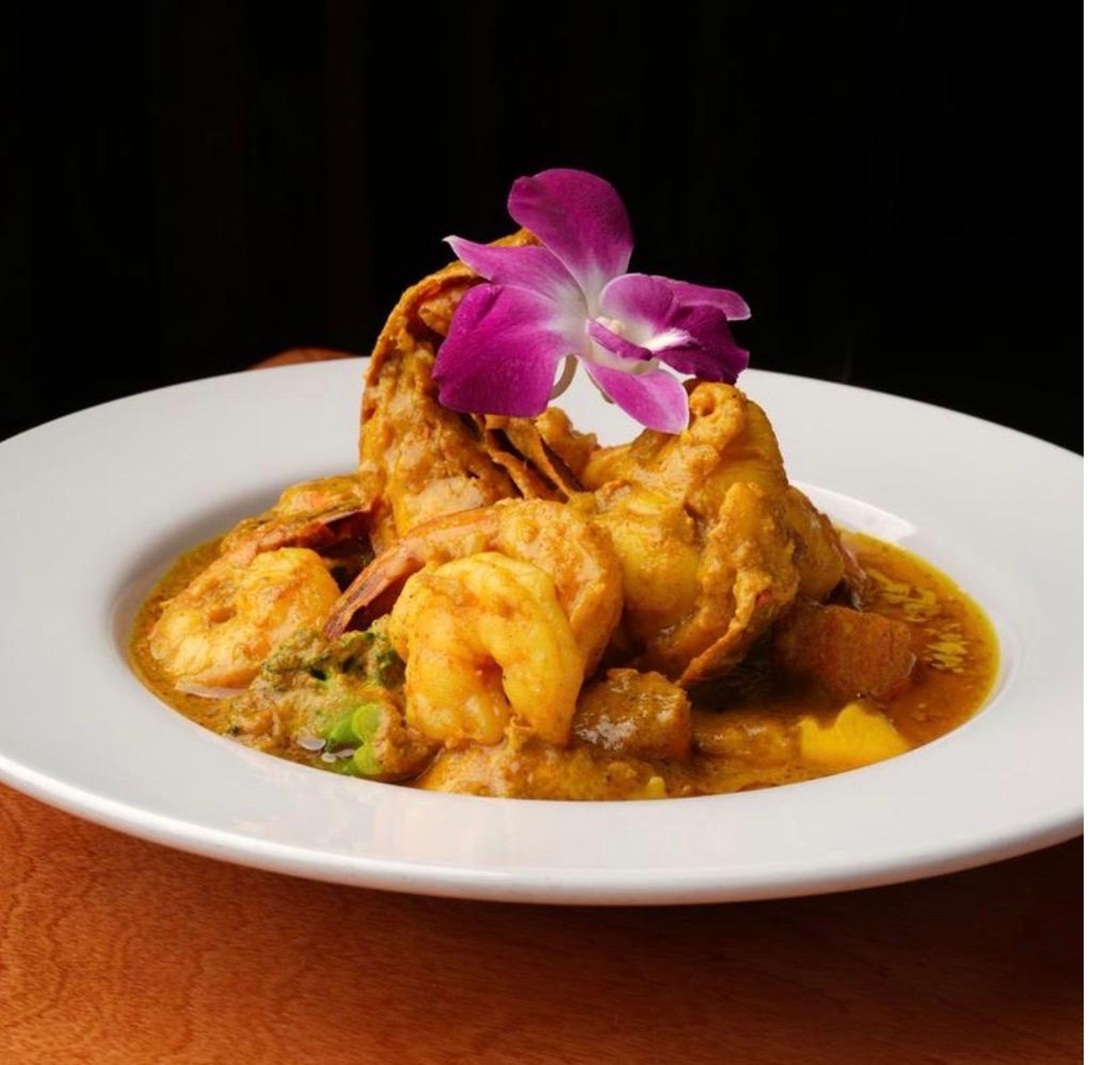 Curry Lobster & Shrimp.