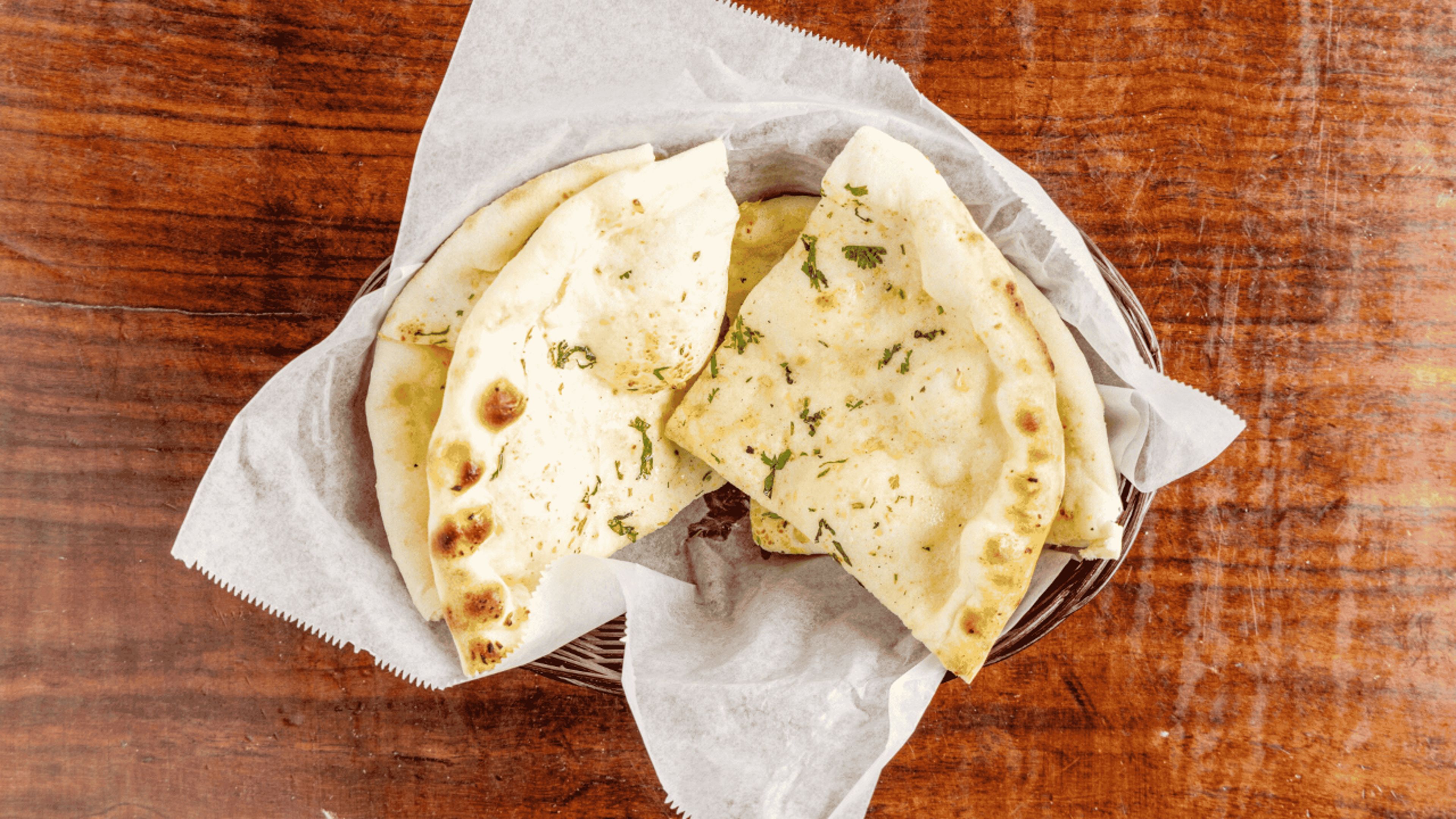 Garlic Naan.
