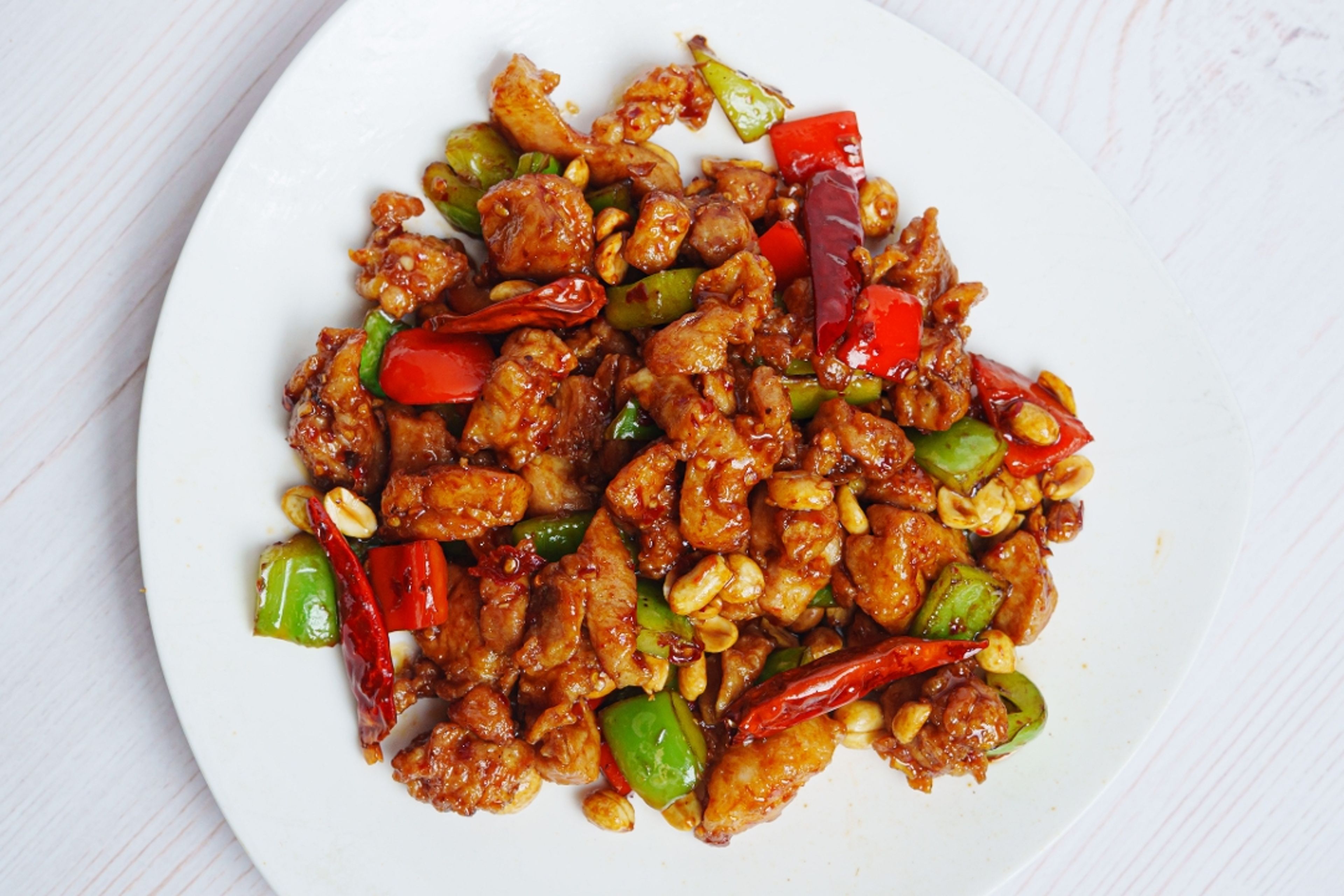Kung Pao Chicken Dinner 宫保鸡丁.