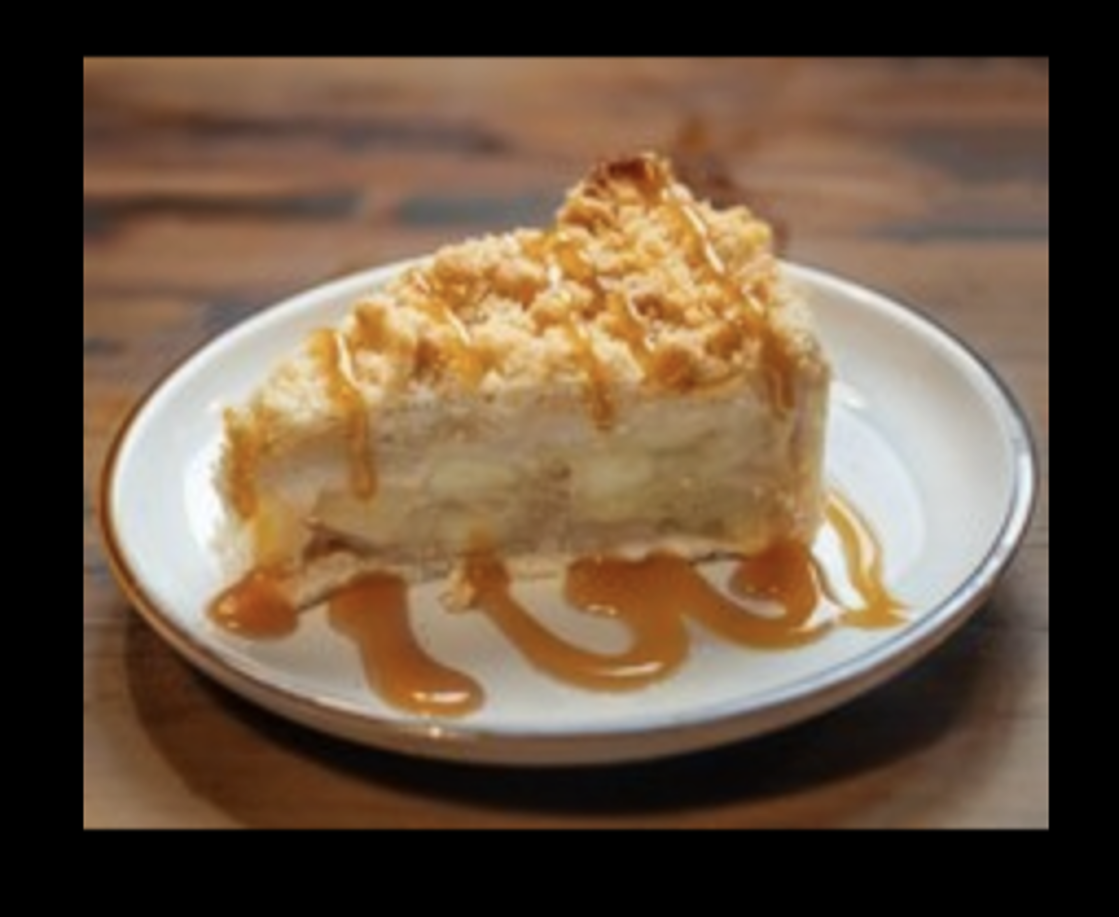 Granny Apple Deep Dish Cheesecake.