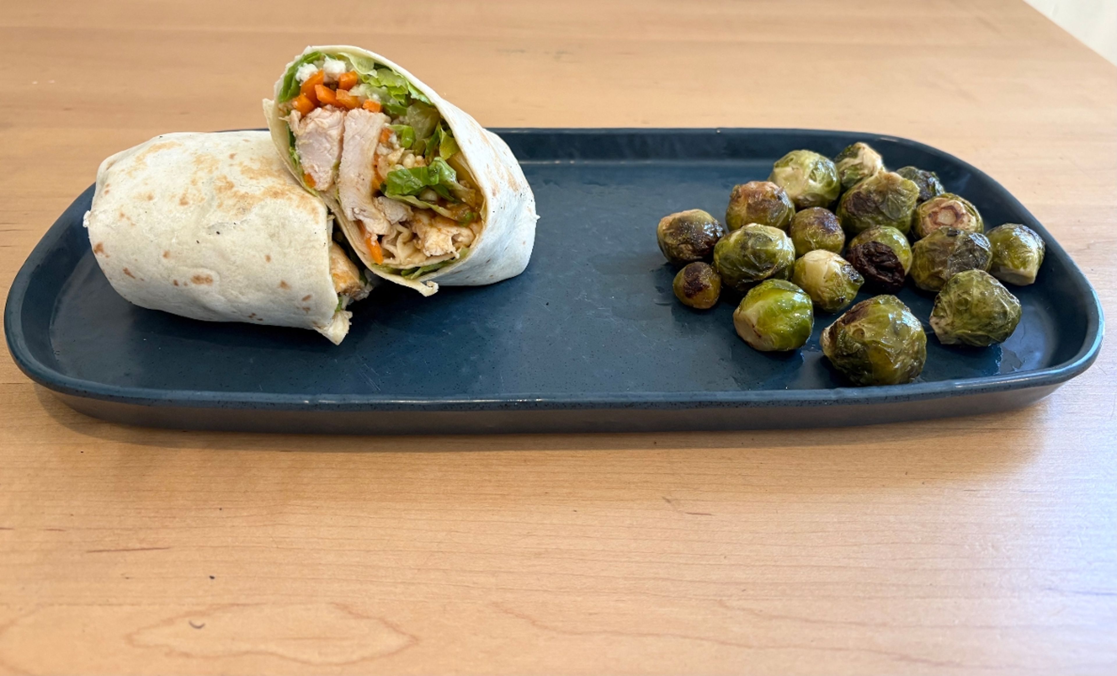 Honey Hot Chicken Wrap.