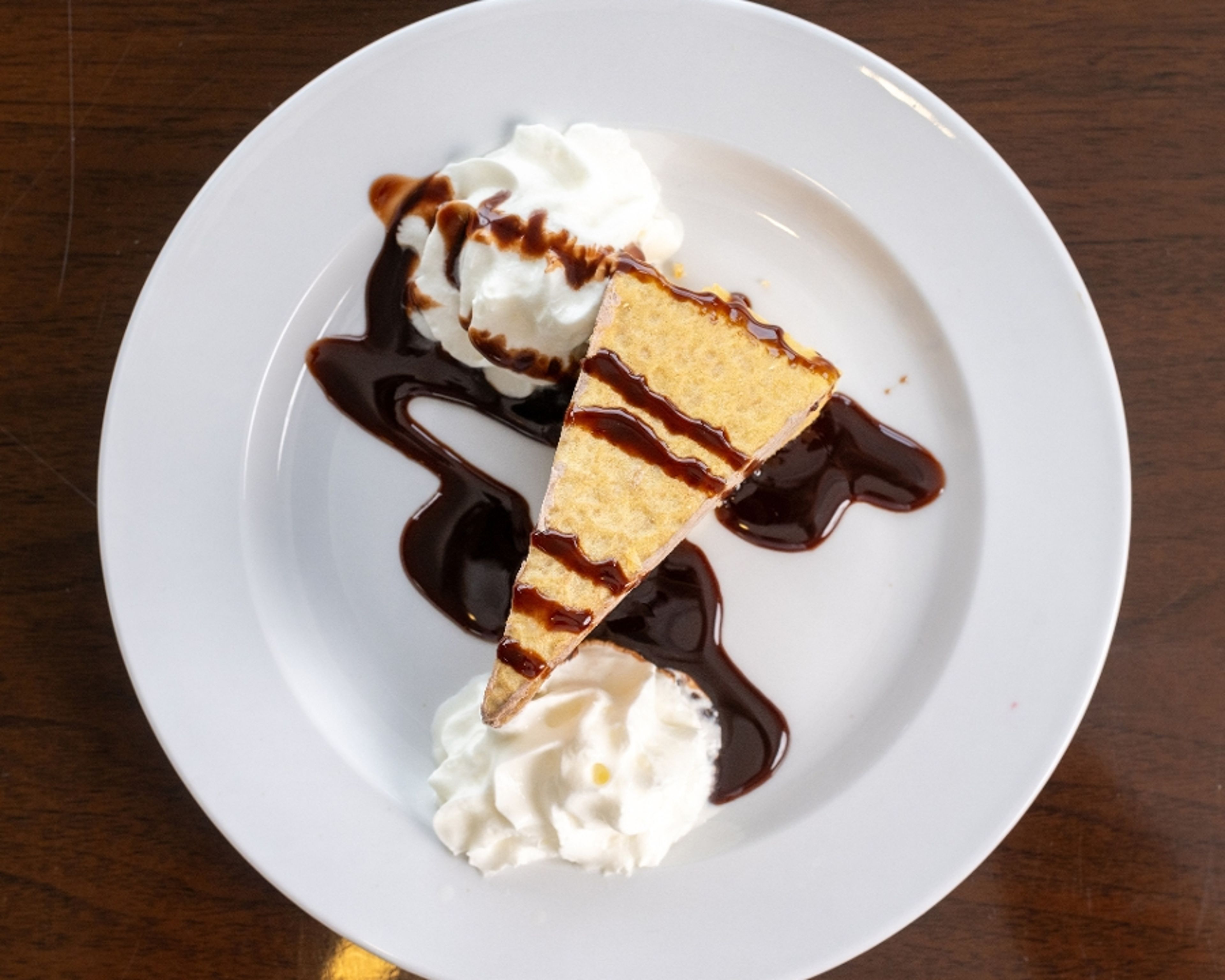 Chocolate Hazelnut Crepe.