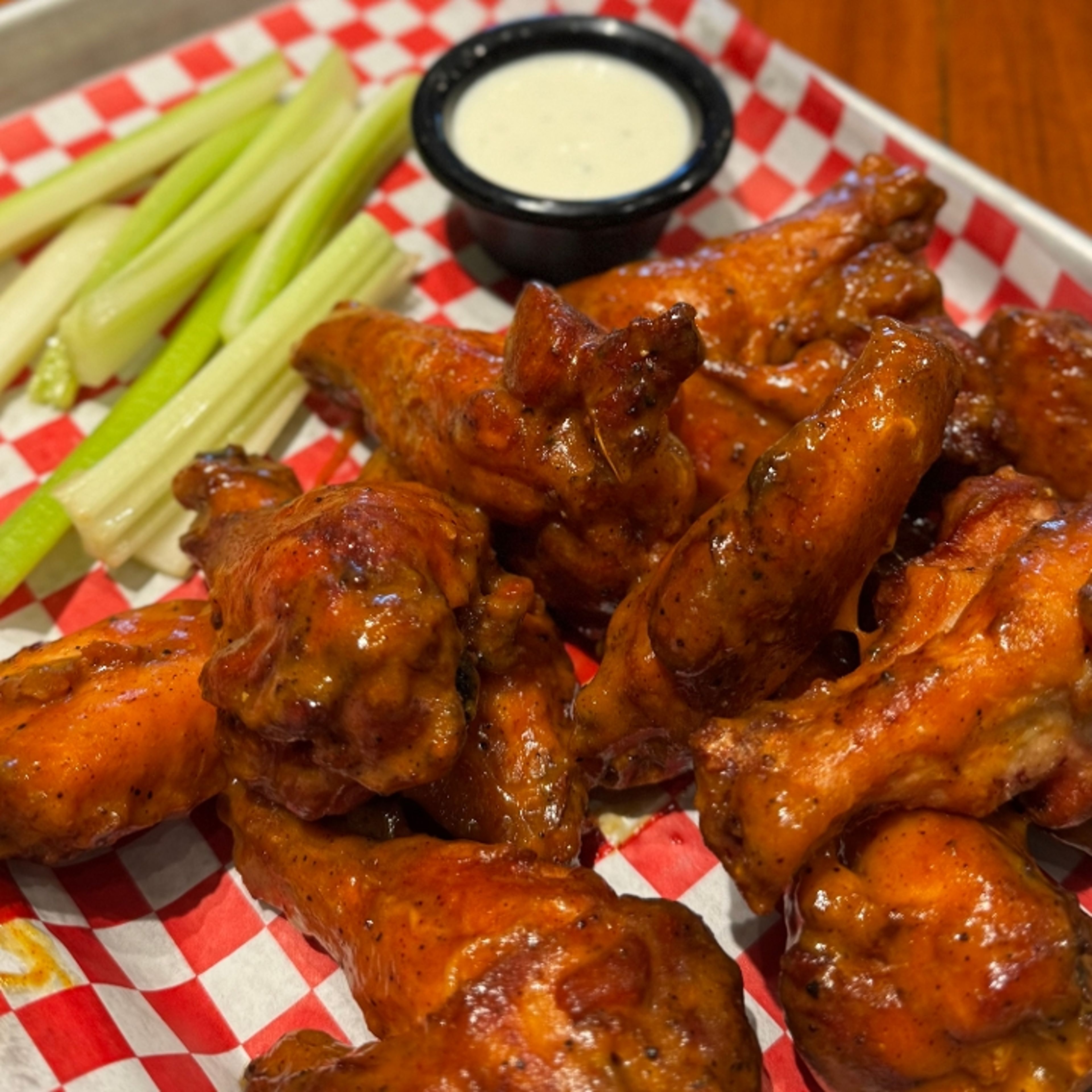 Smoked Chicken Wings.