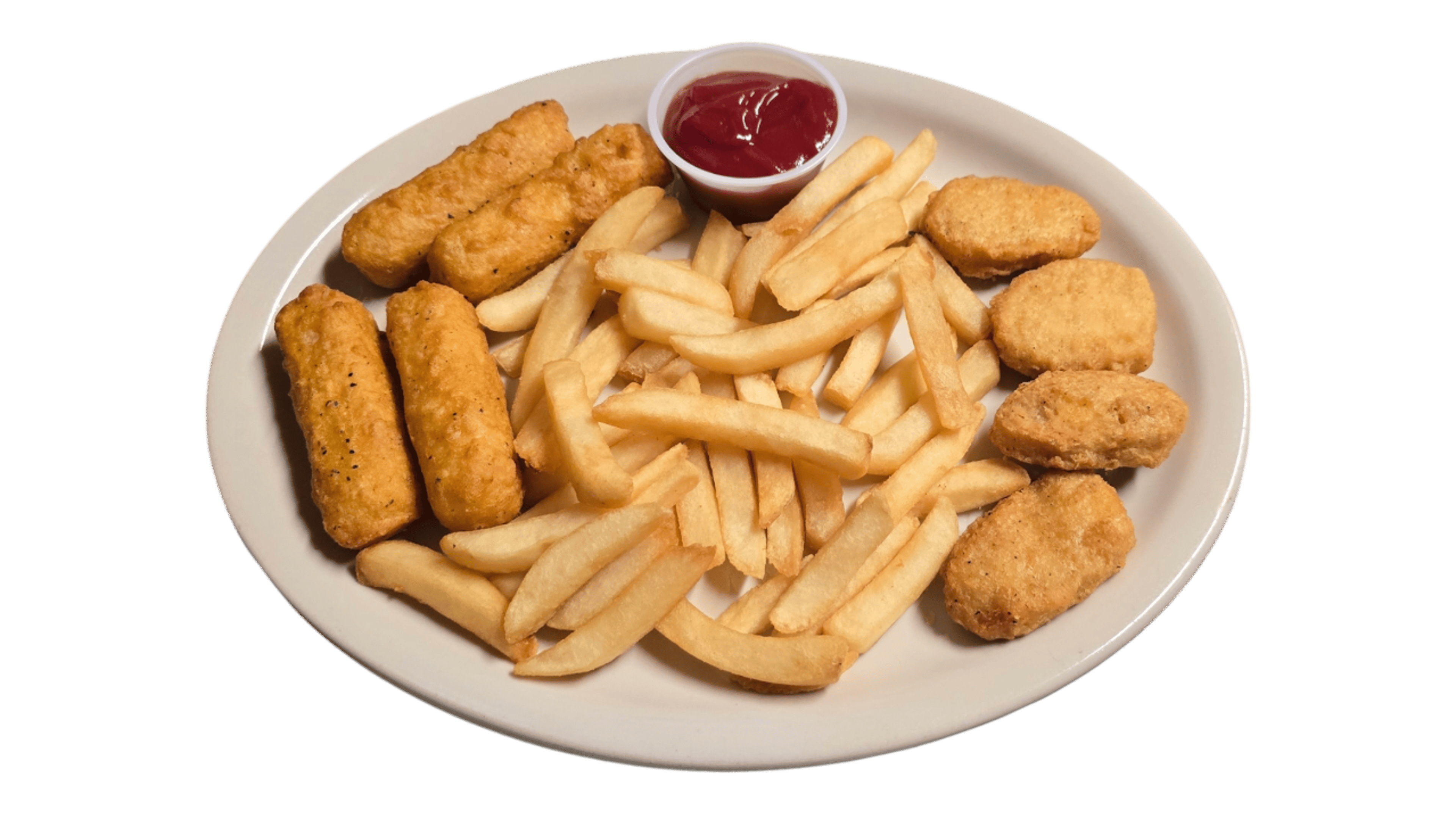 Cheese Stick, Chicken Nuggets..
