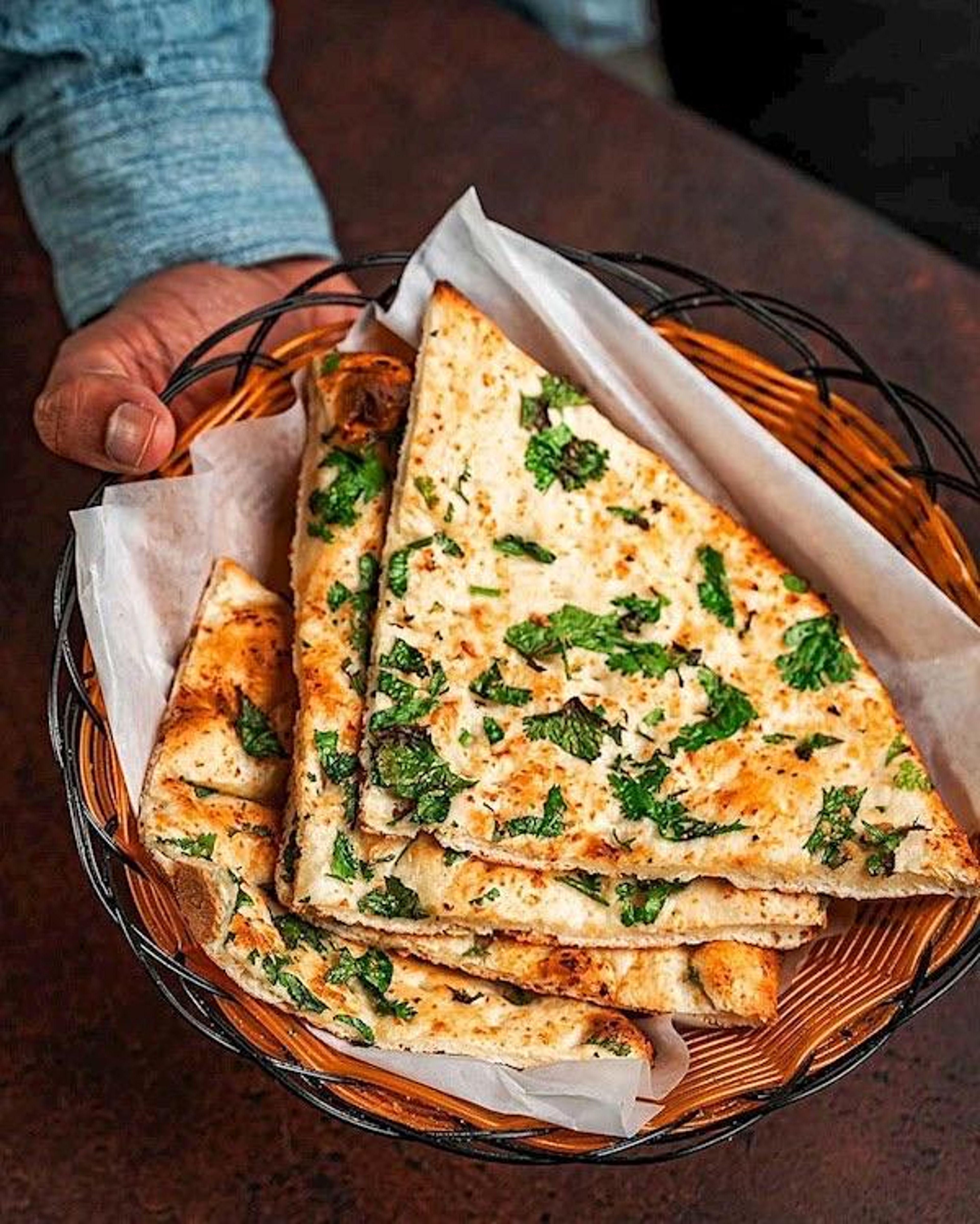 Garlic Naan.