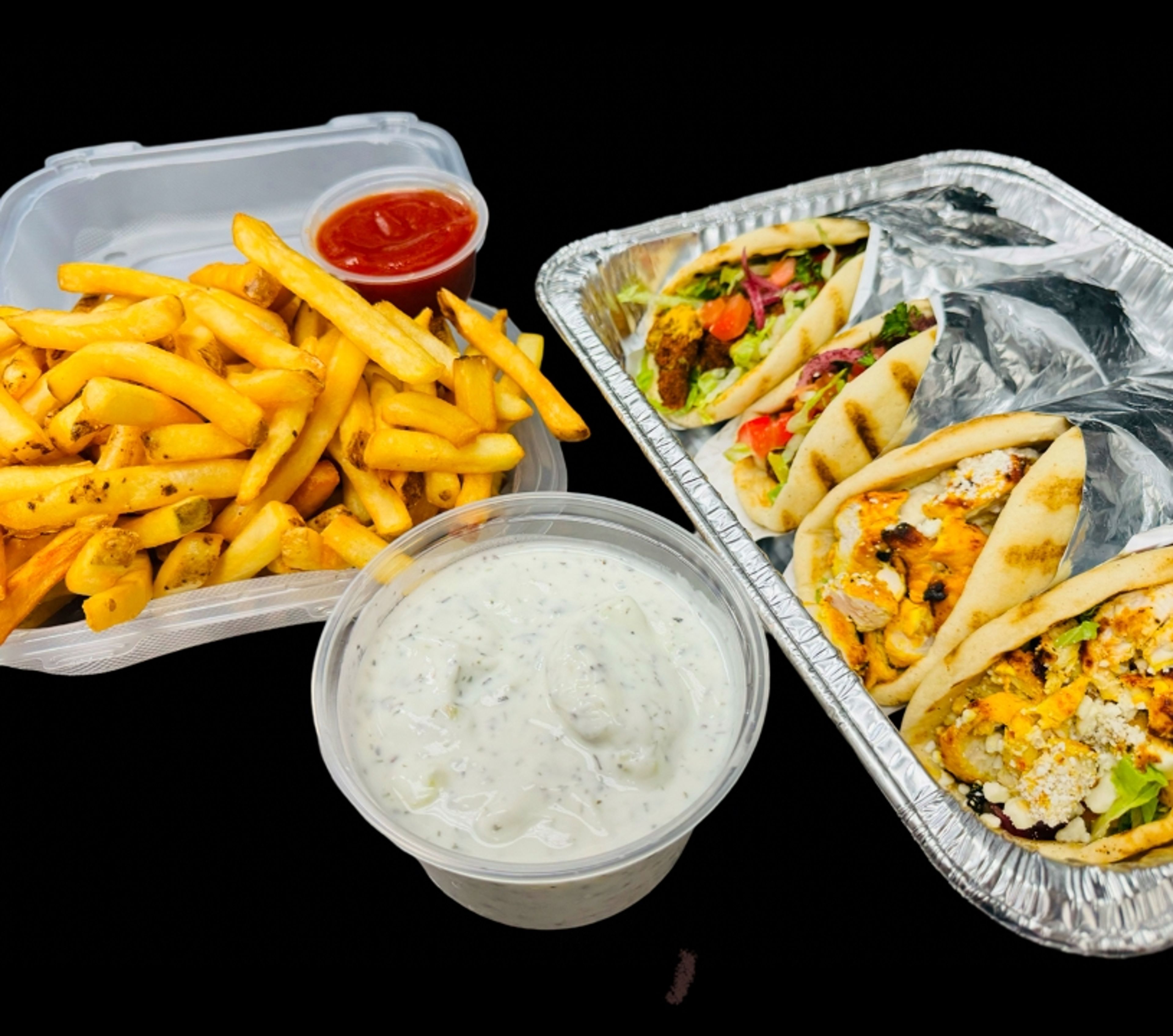 Shawarma Combo (For 4 people).