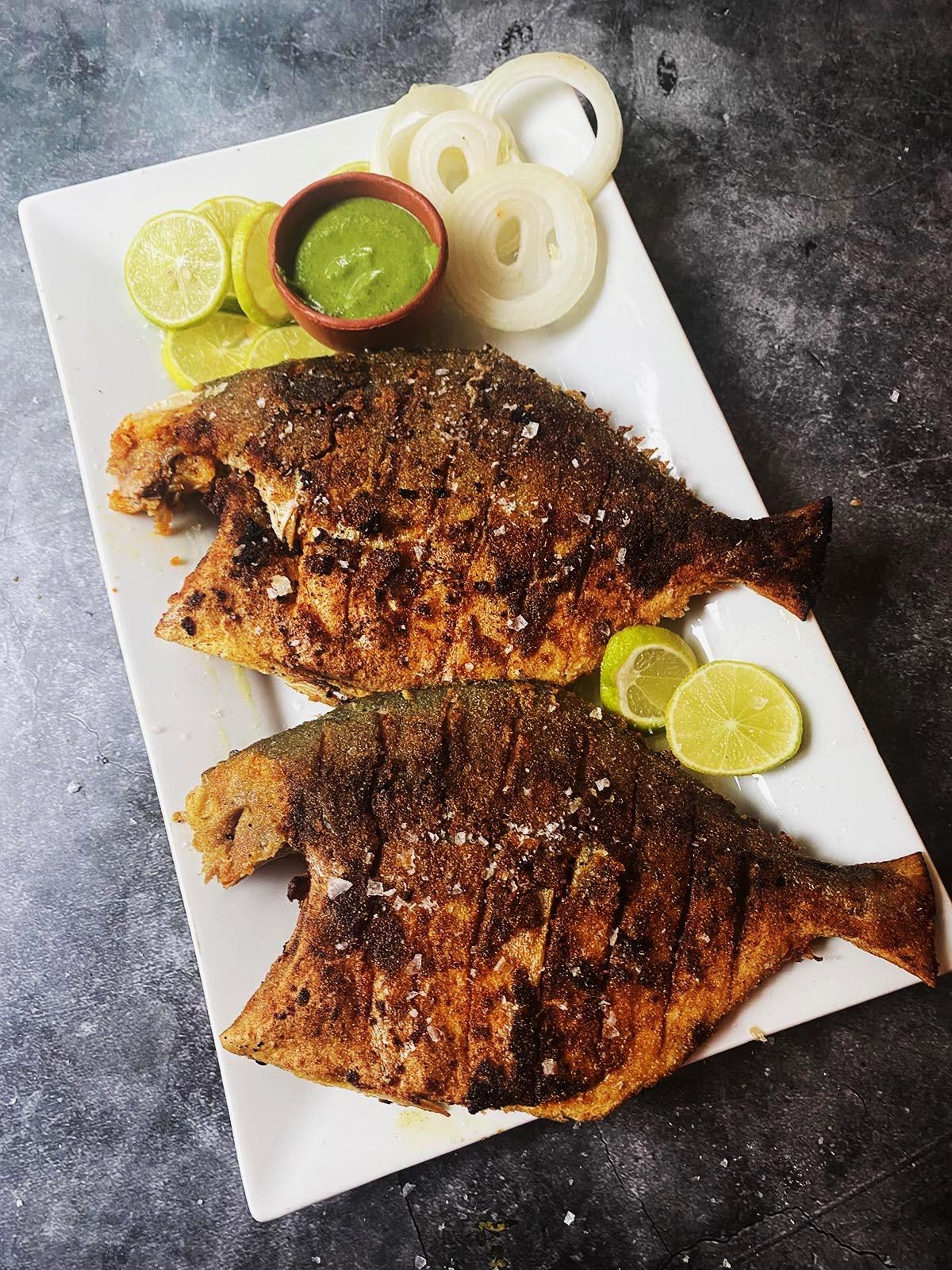 Pomfret Fry.