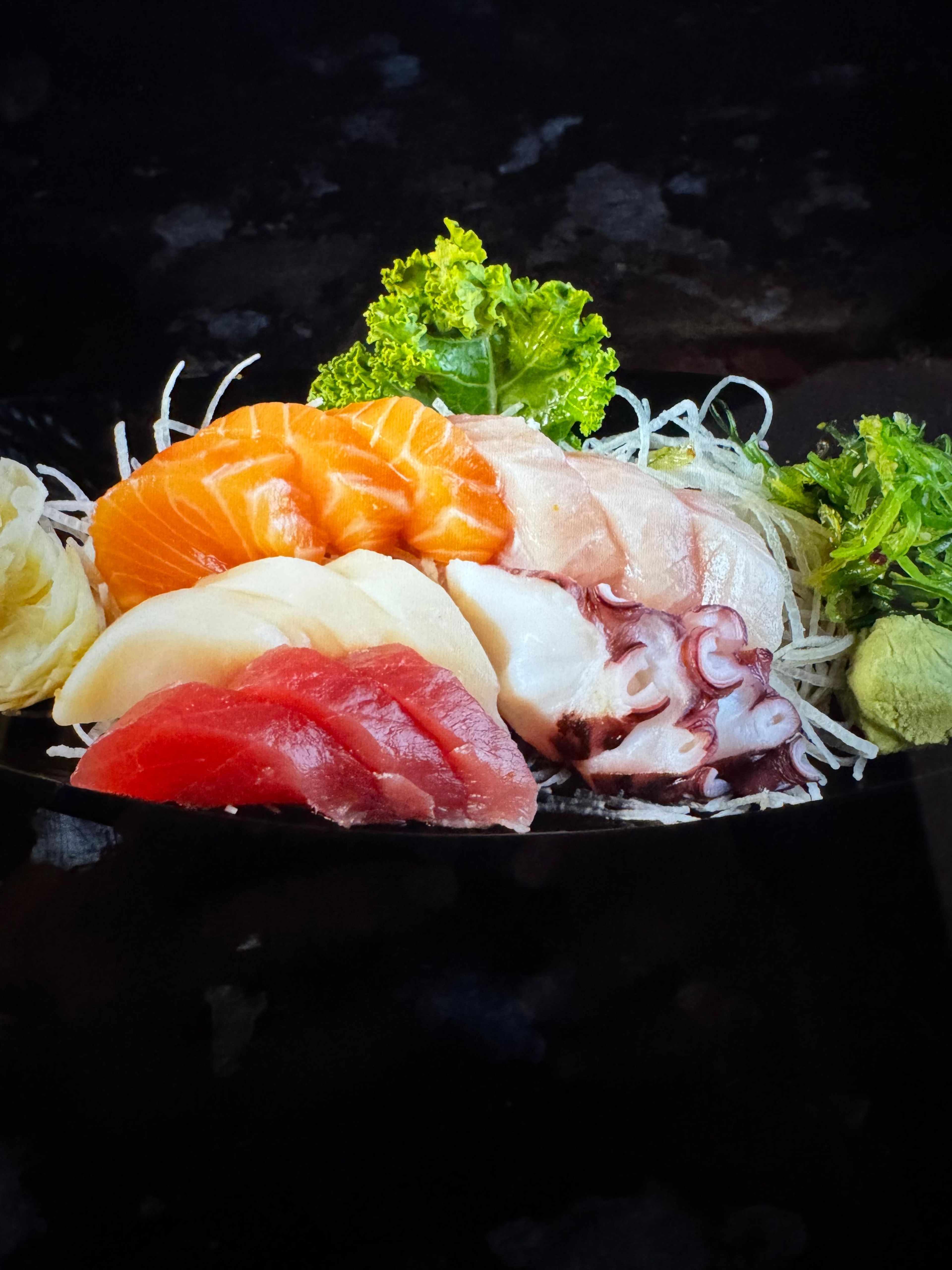 Sashimi Appetizer.