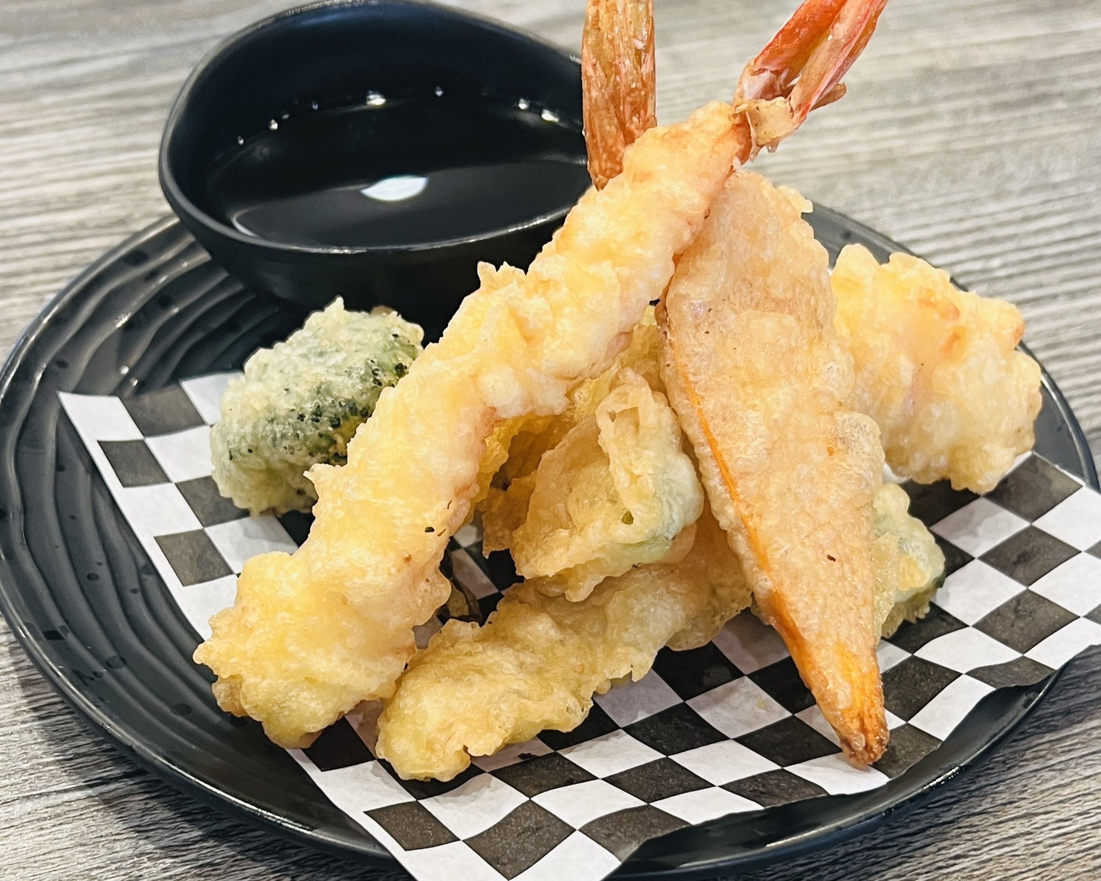 Mix tempura.