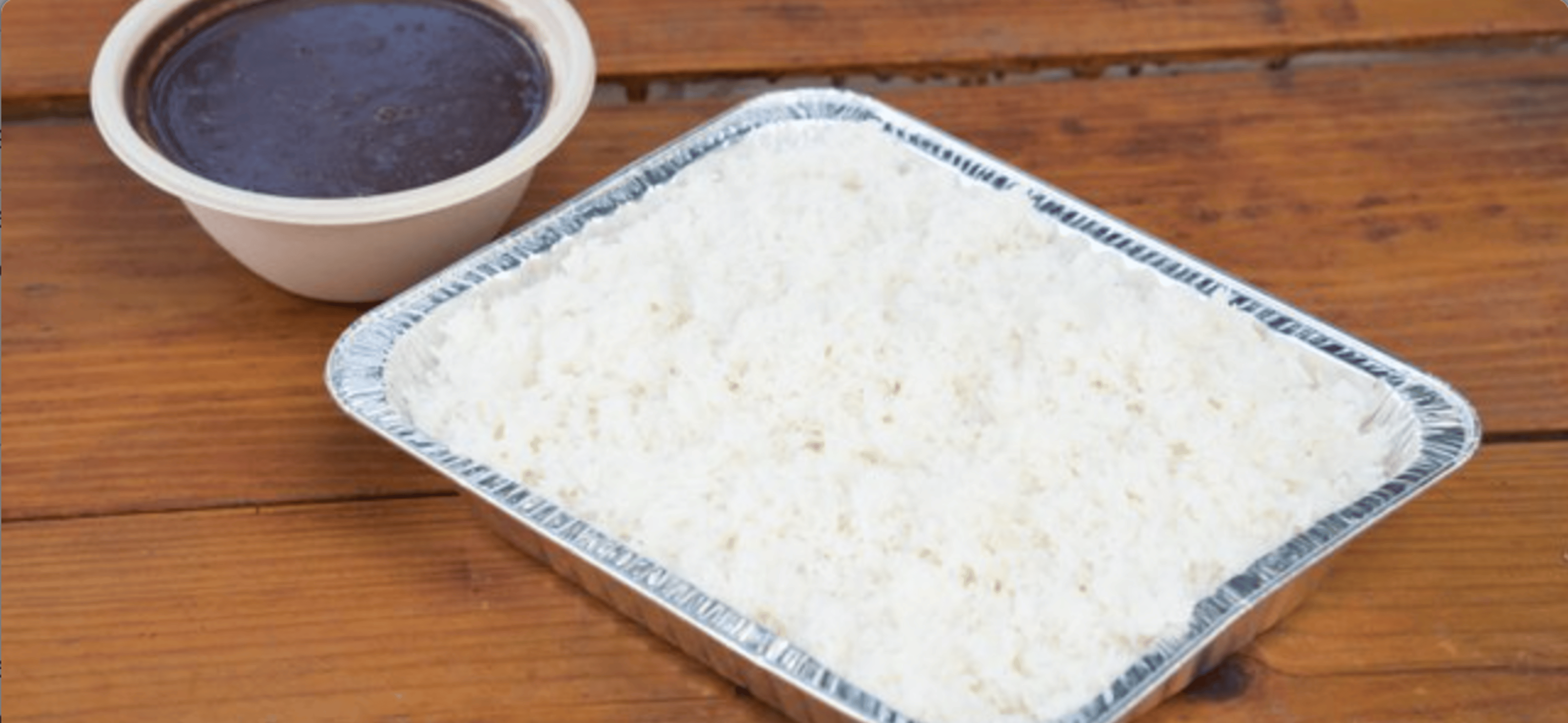 White Rice / Black Beans.
