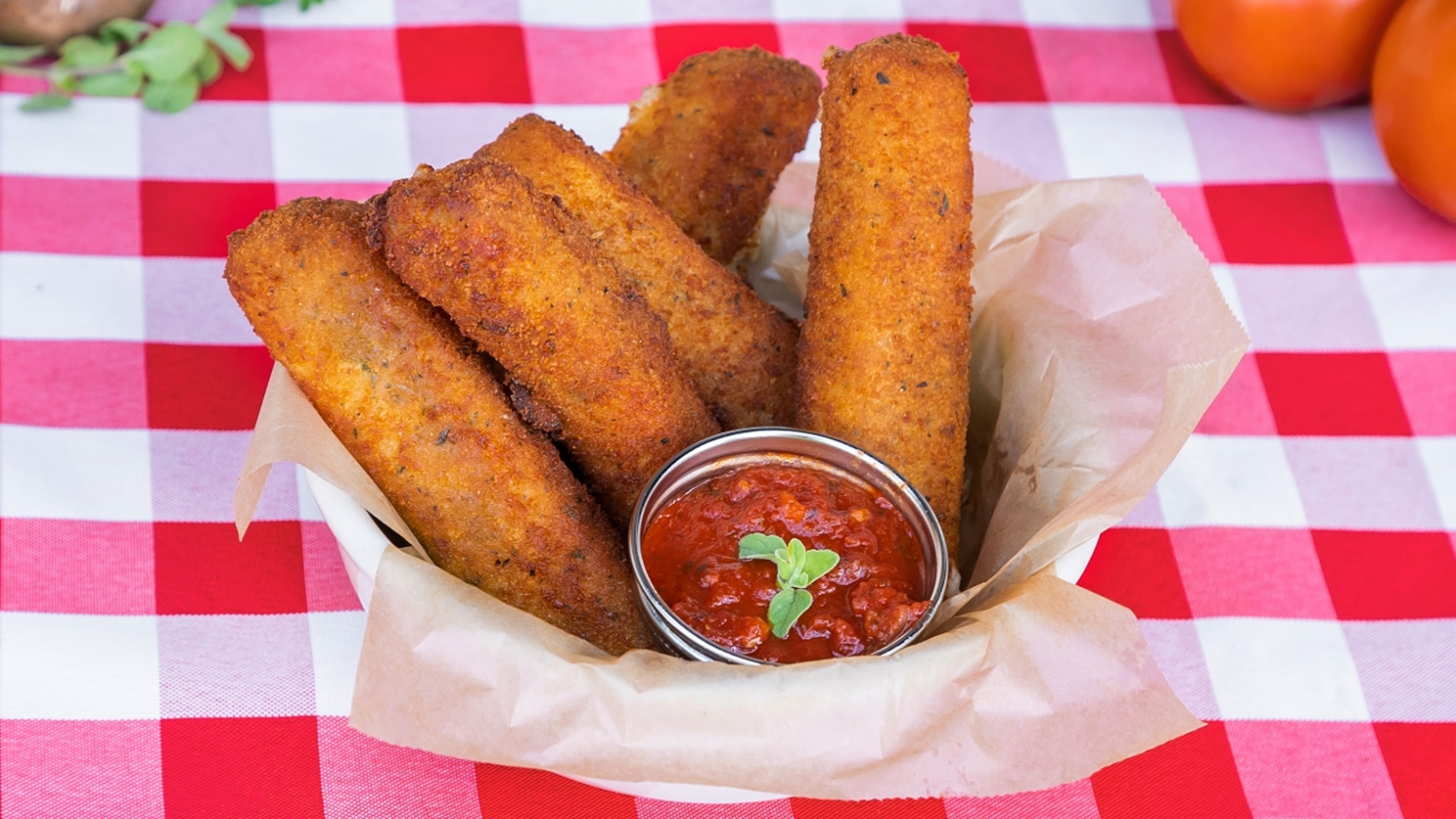 Hand Made Italian Mozzarella Sticks (#1 Best Seller!).
