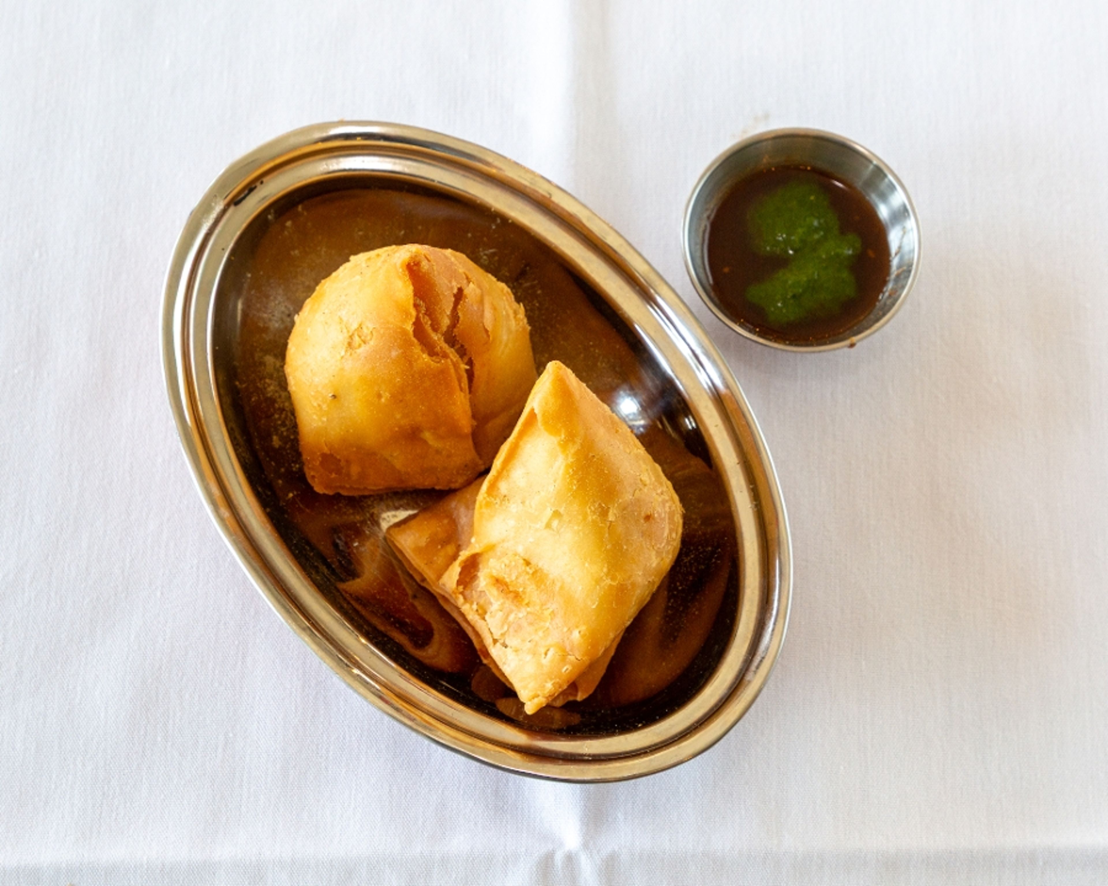Vegetable Samosa.