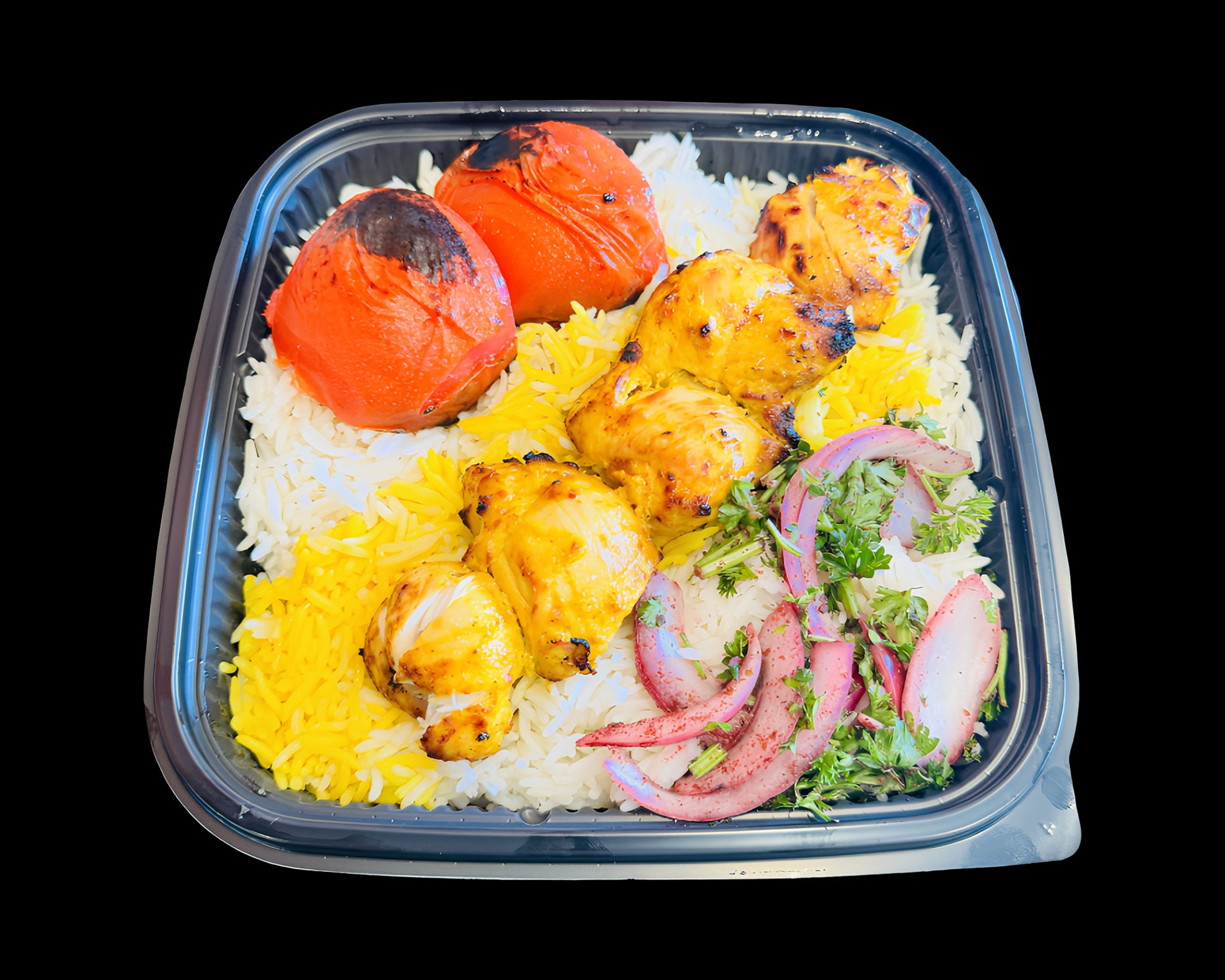 Chicken Kabob (جوجه کباب).