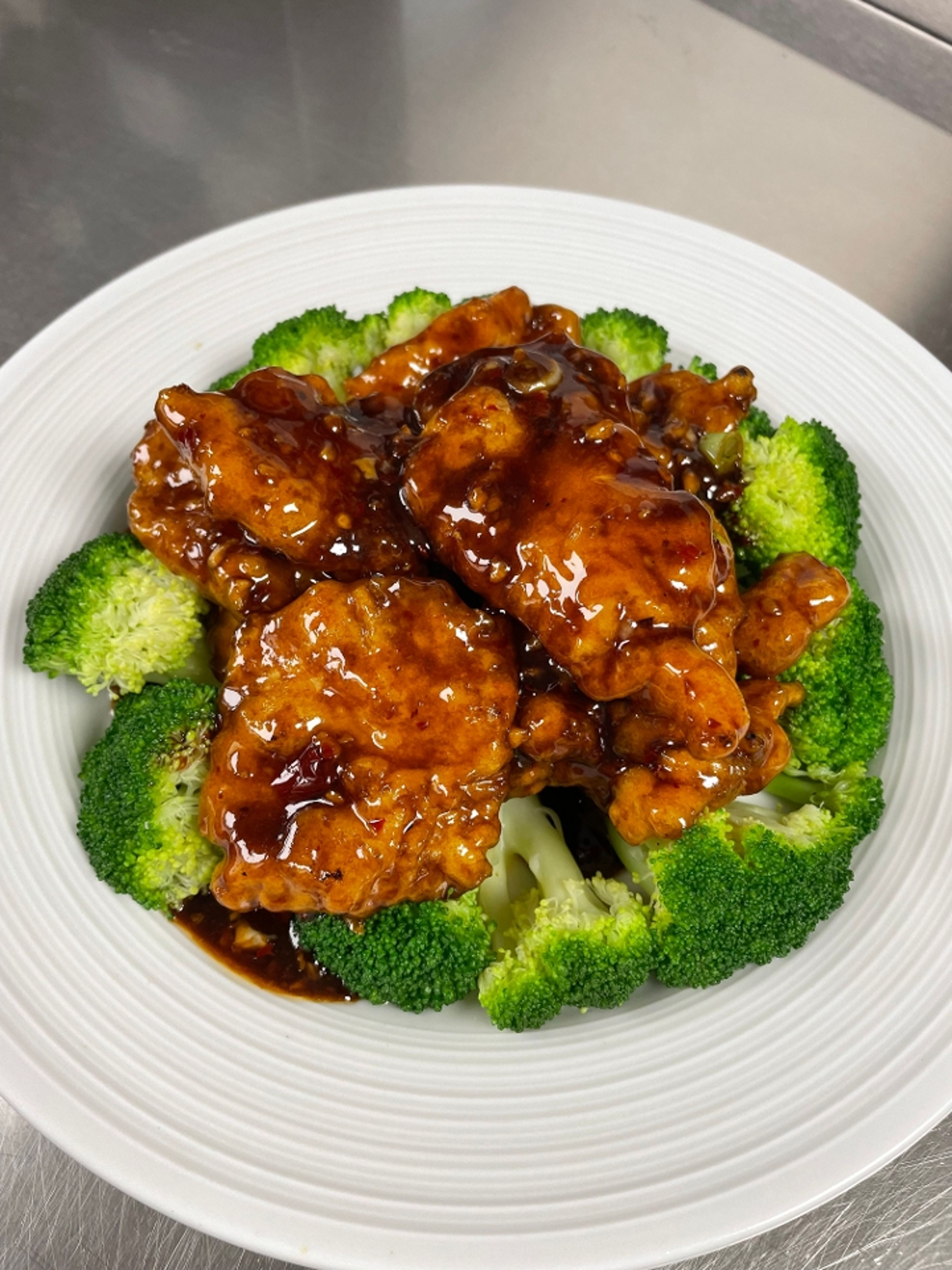 Hunan Style fish fillet.