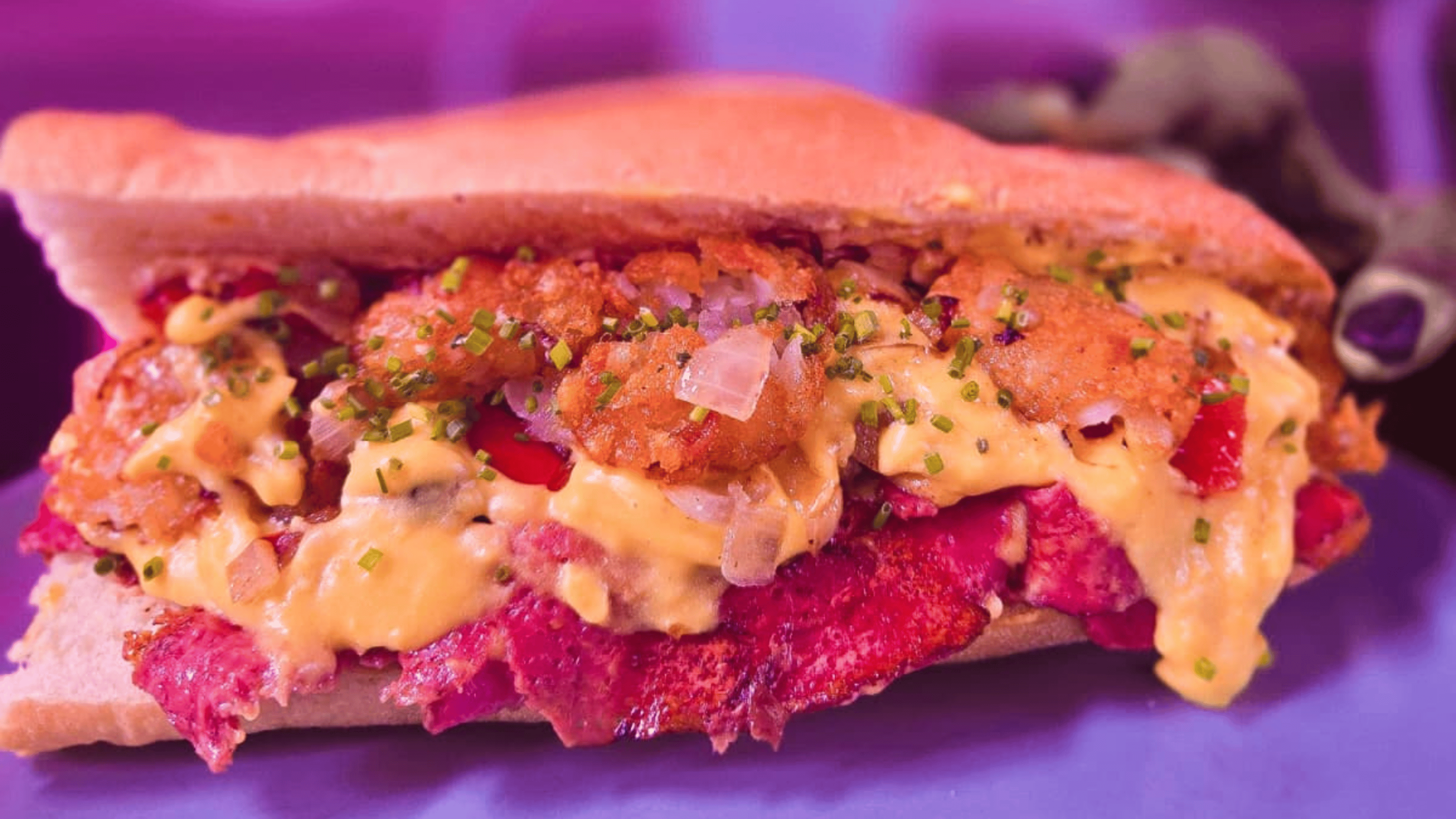 The CORNED BEEF HASH HOAGIE.