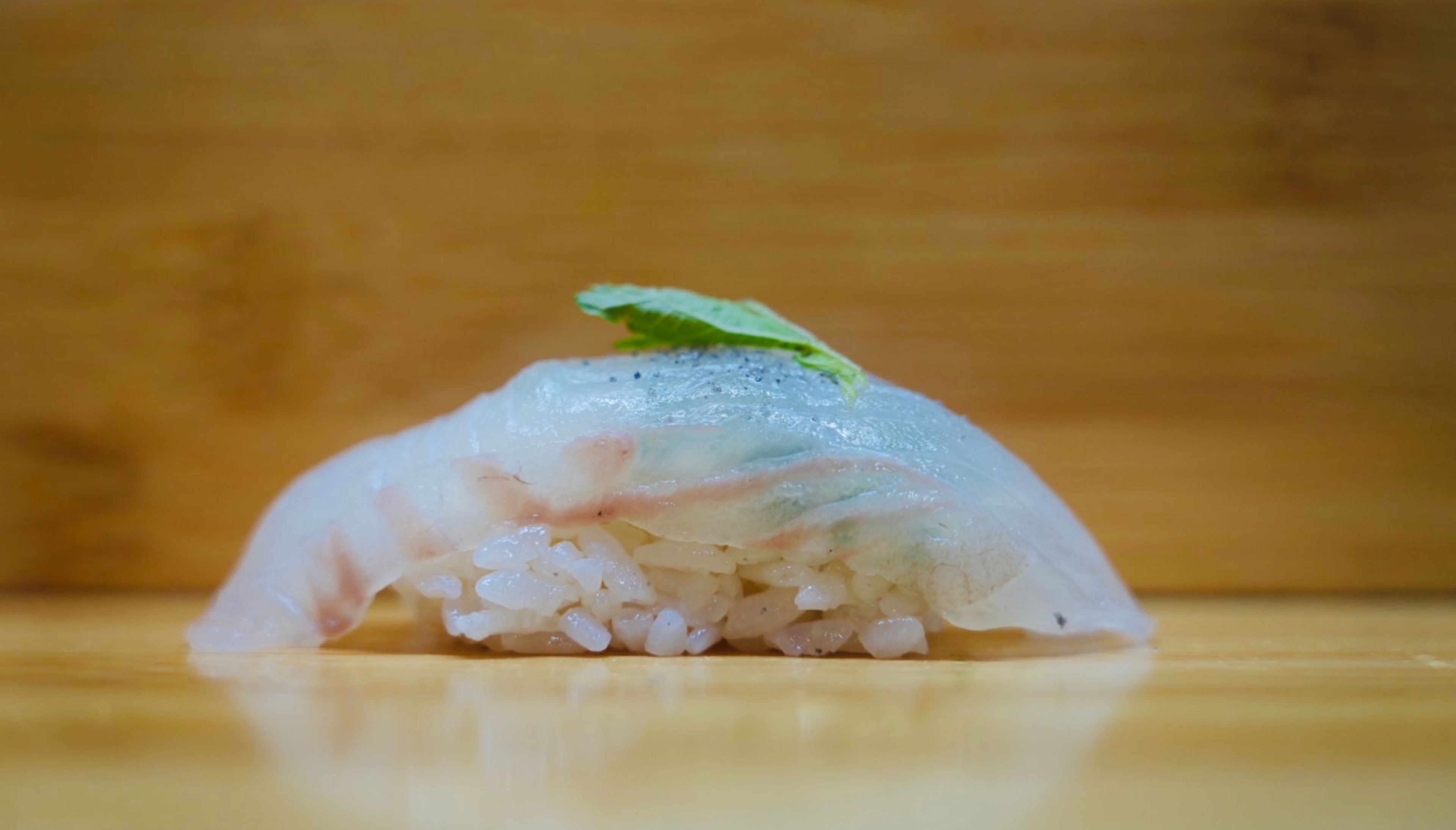 Hirame Shiso Sushi.