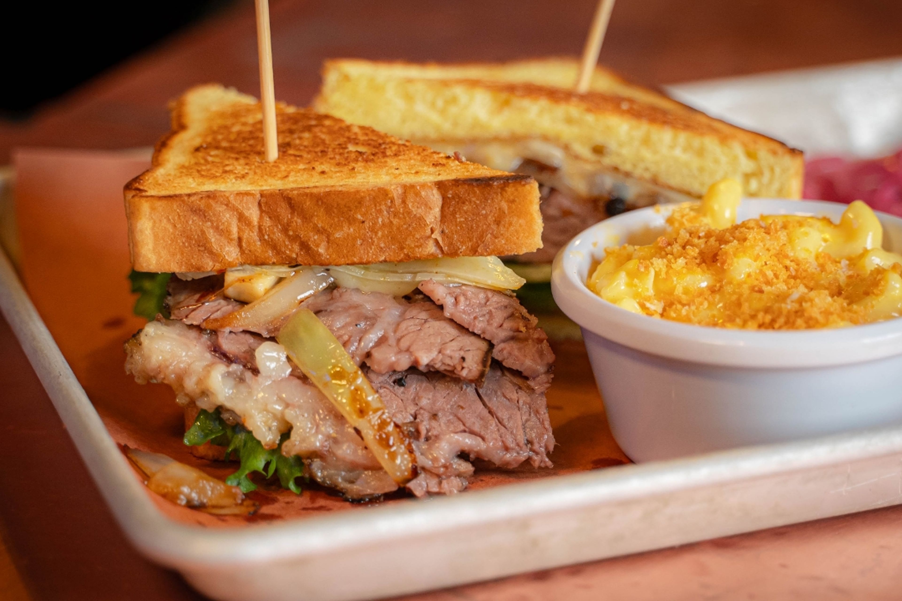 Boston Brisket Sandwich.