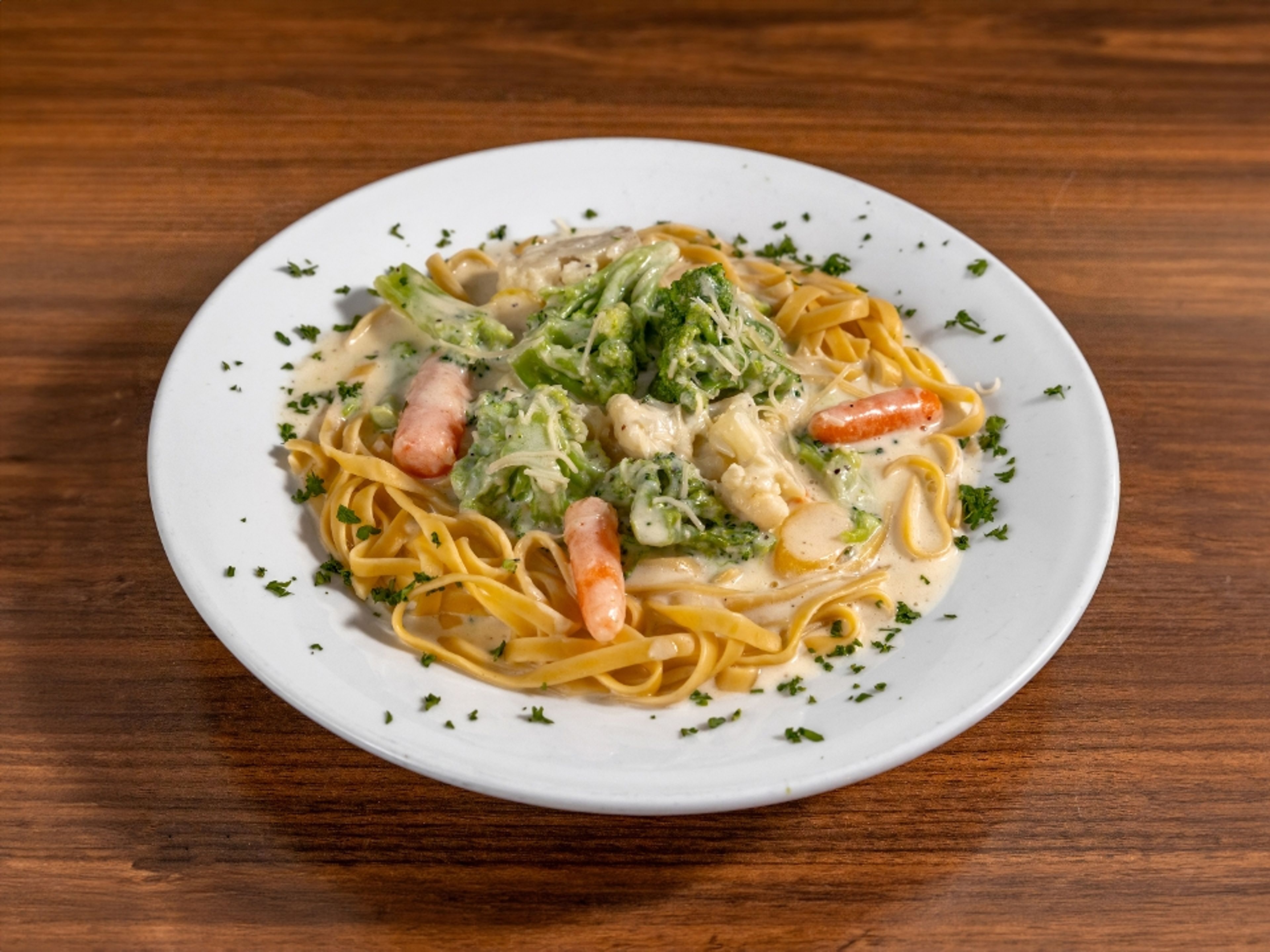 Fettuccine Primavera.