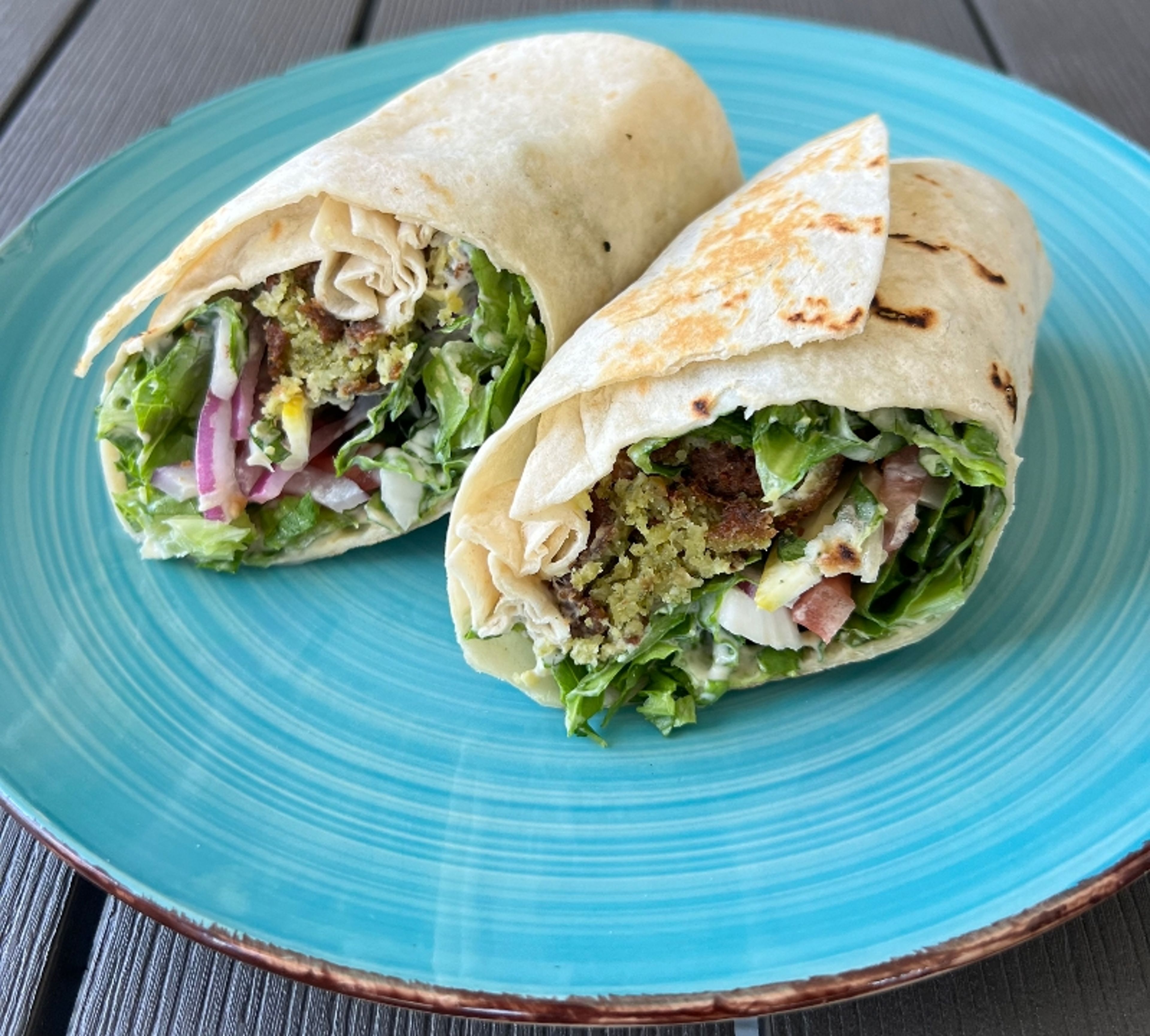 Falafel Wrap.