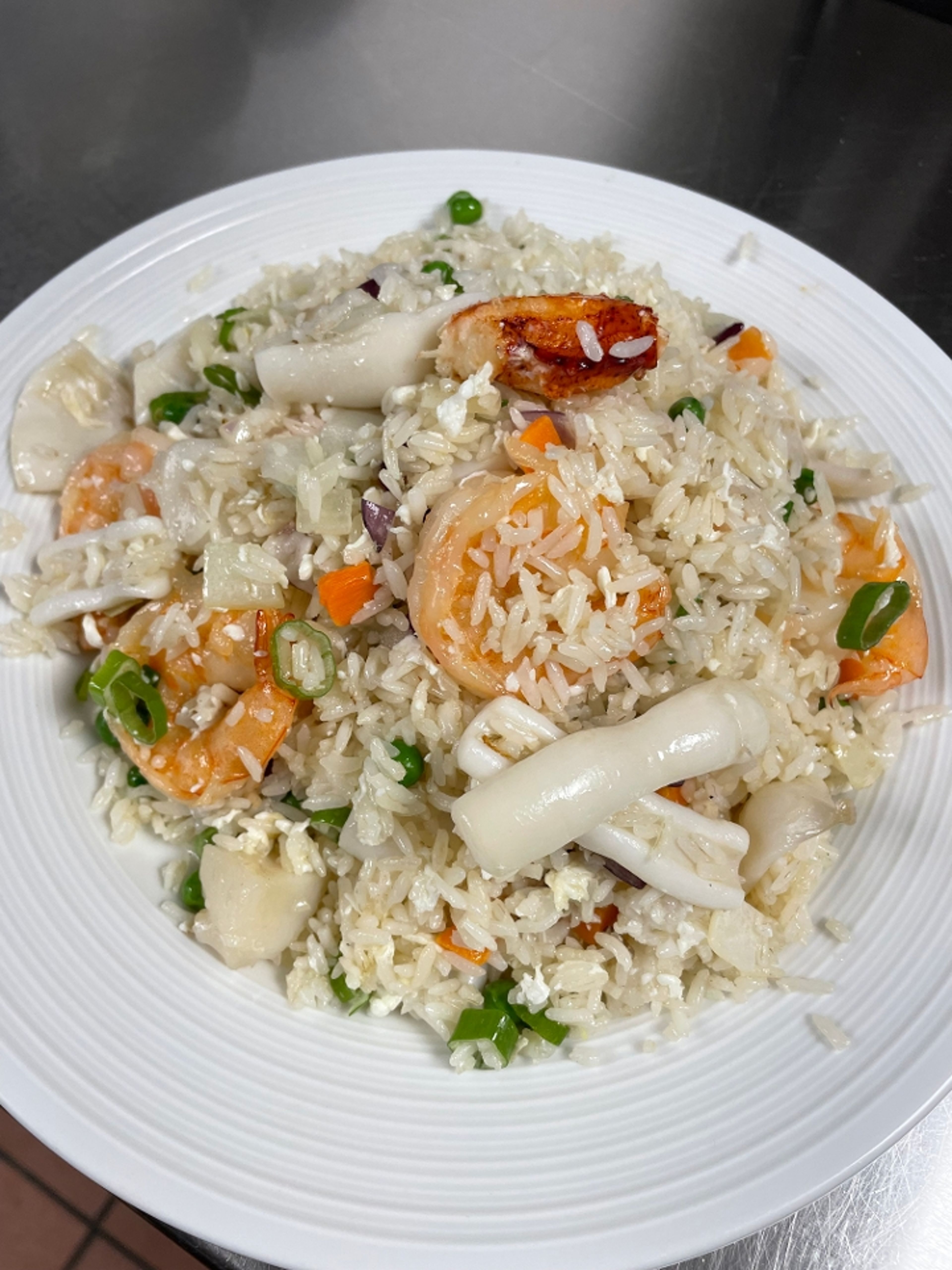 Seafood Fried Rice.