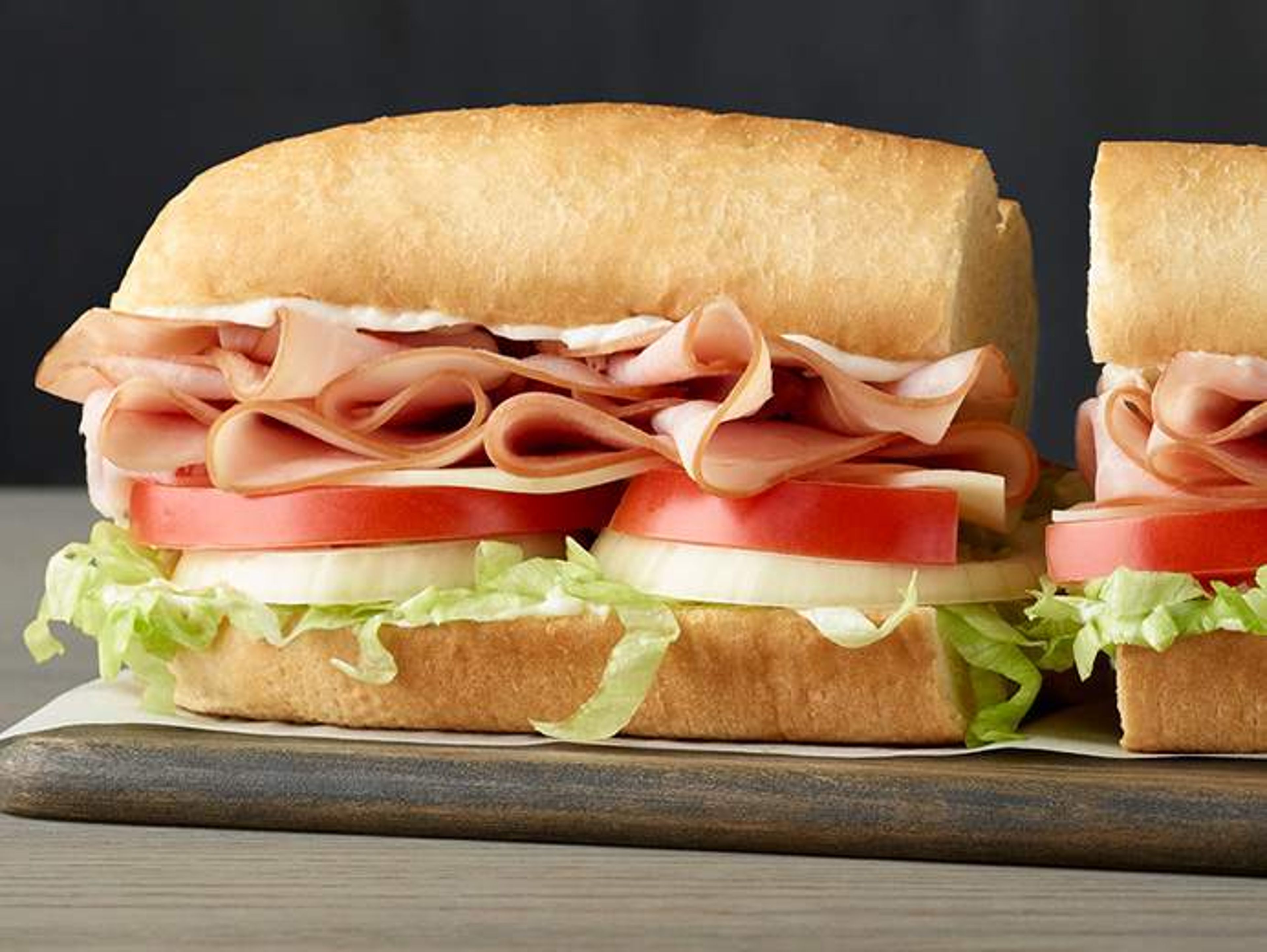 Ham & Cheese Sub.