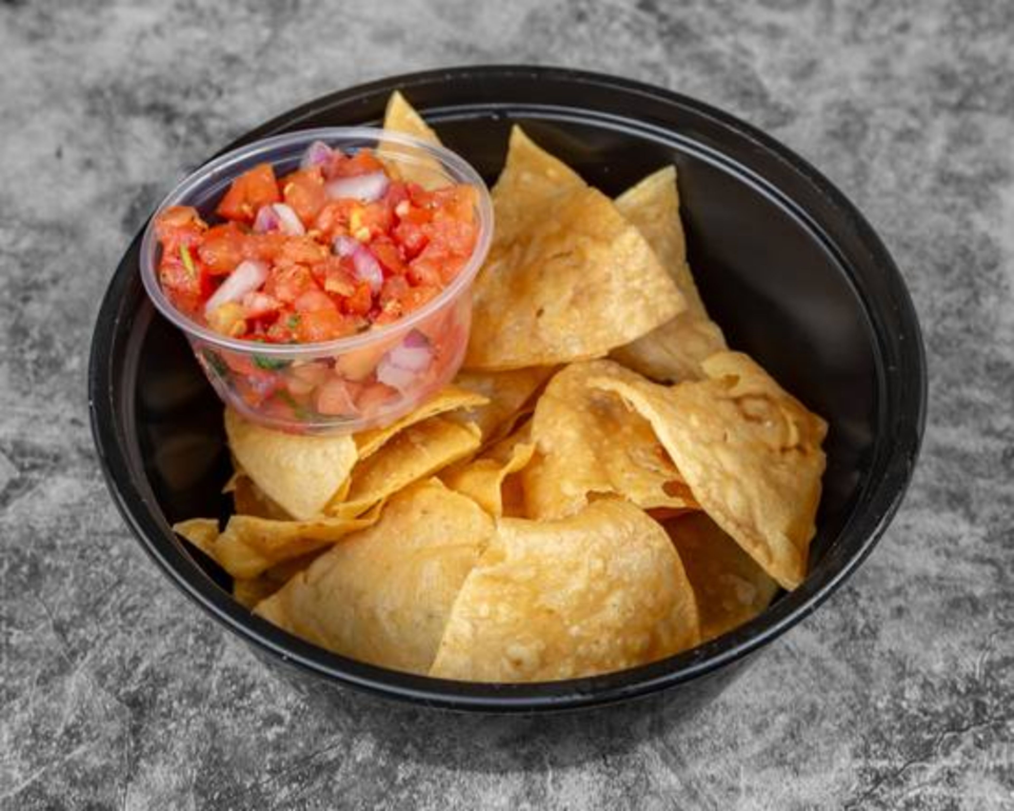Chips & Pico De Gallo.