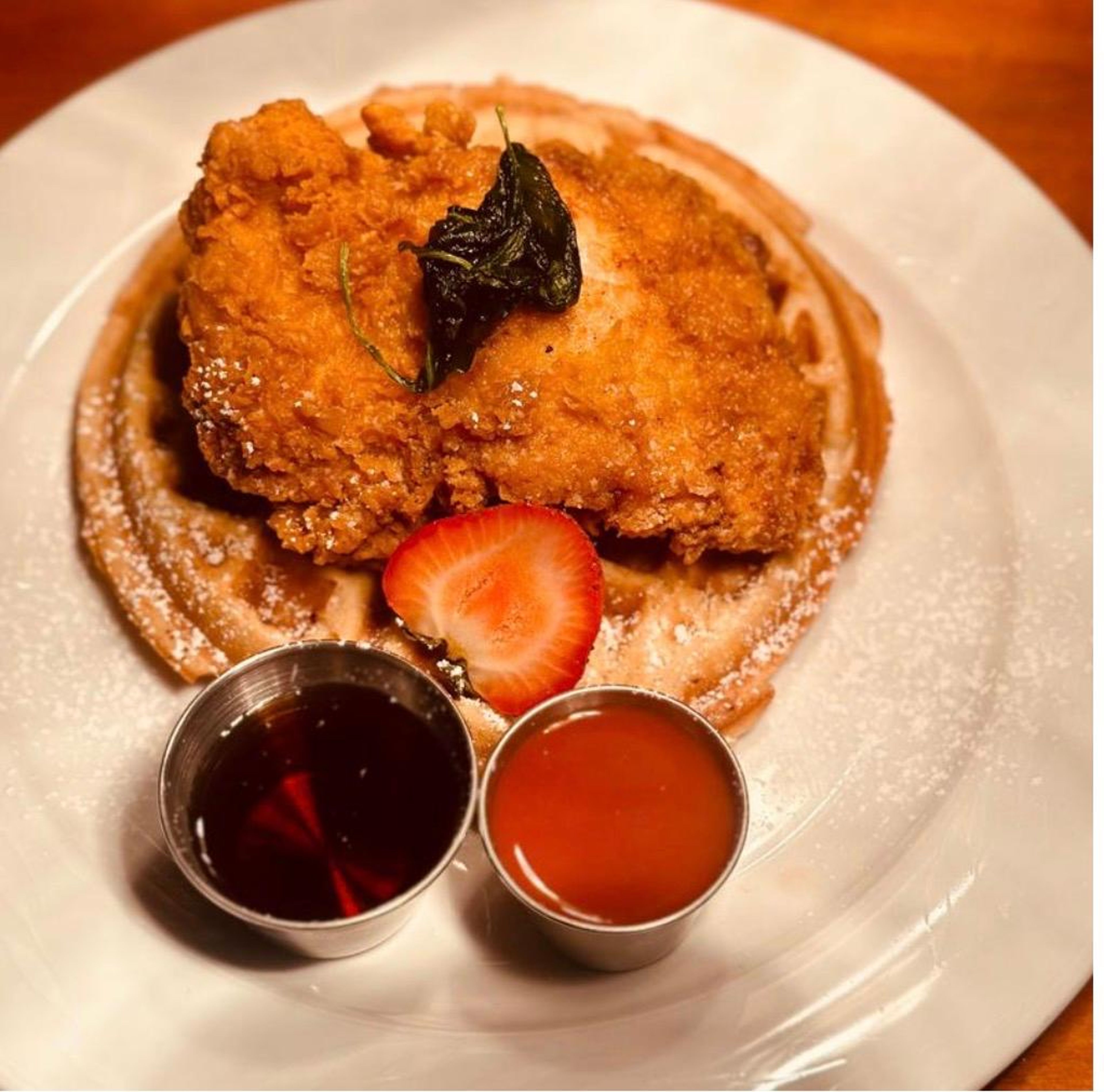 Fry Chicken & Waffle.