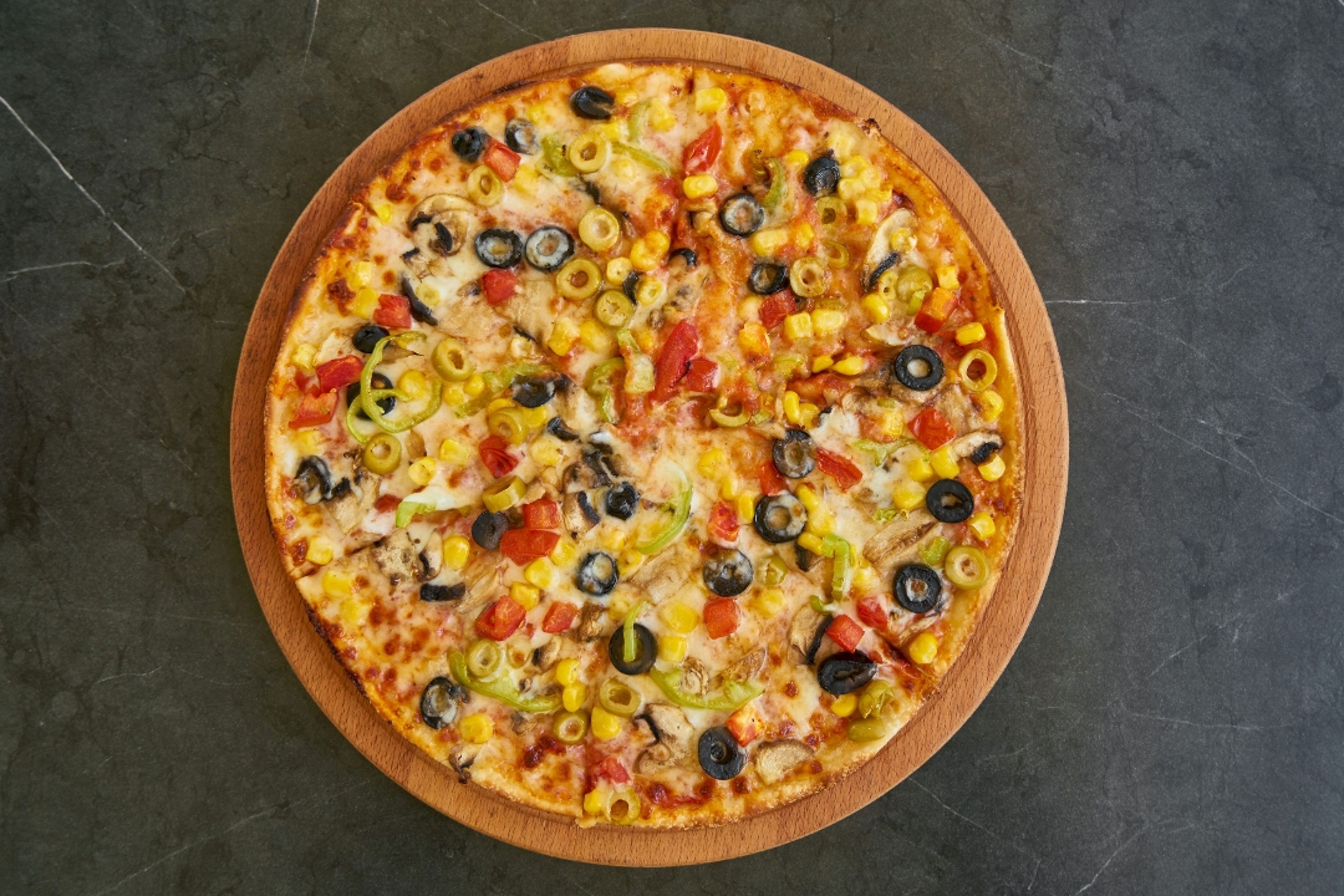 Vegetariana Pizza.