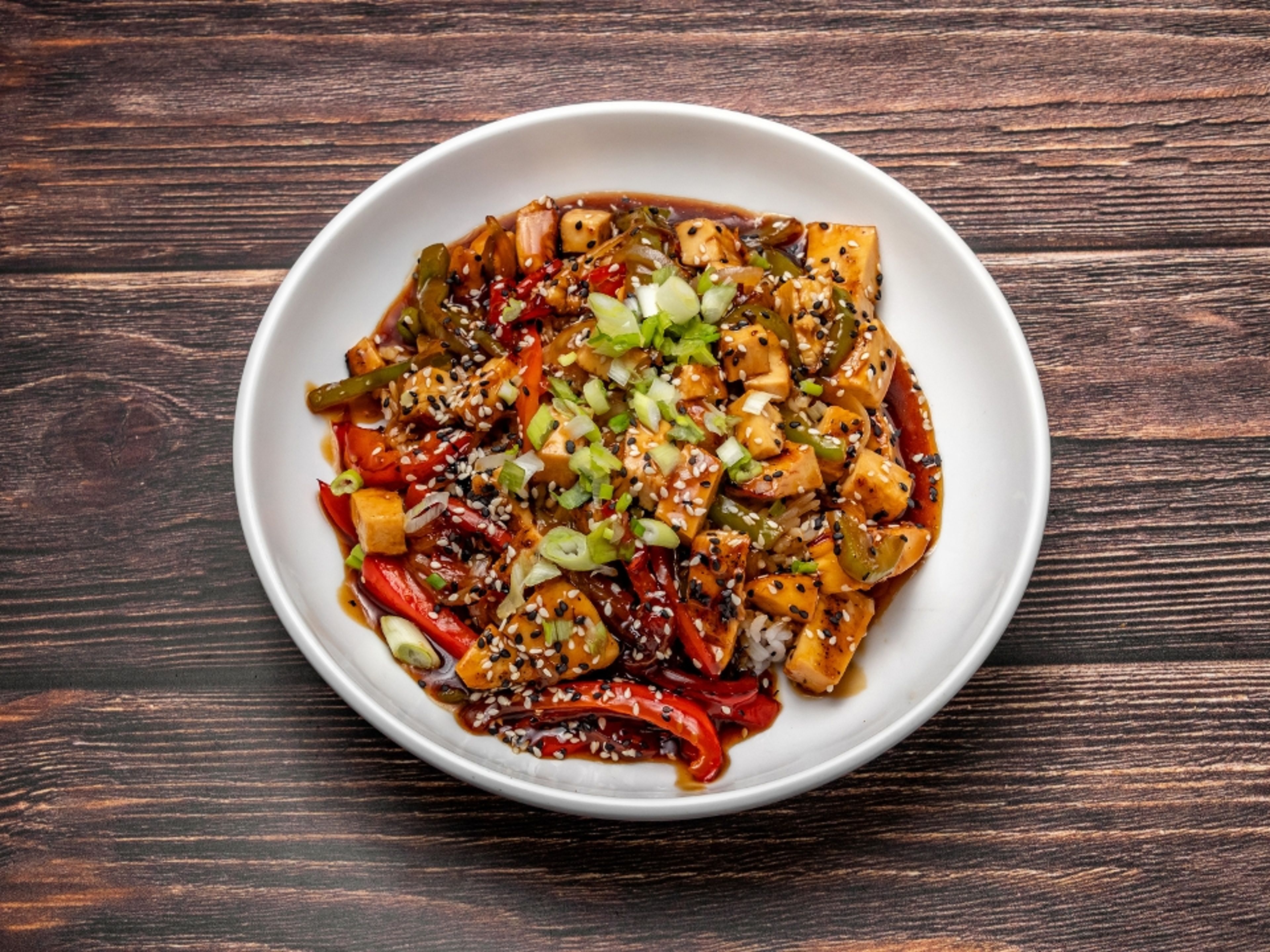 Teriyaki Chicken Bowl.