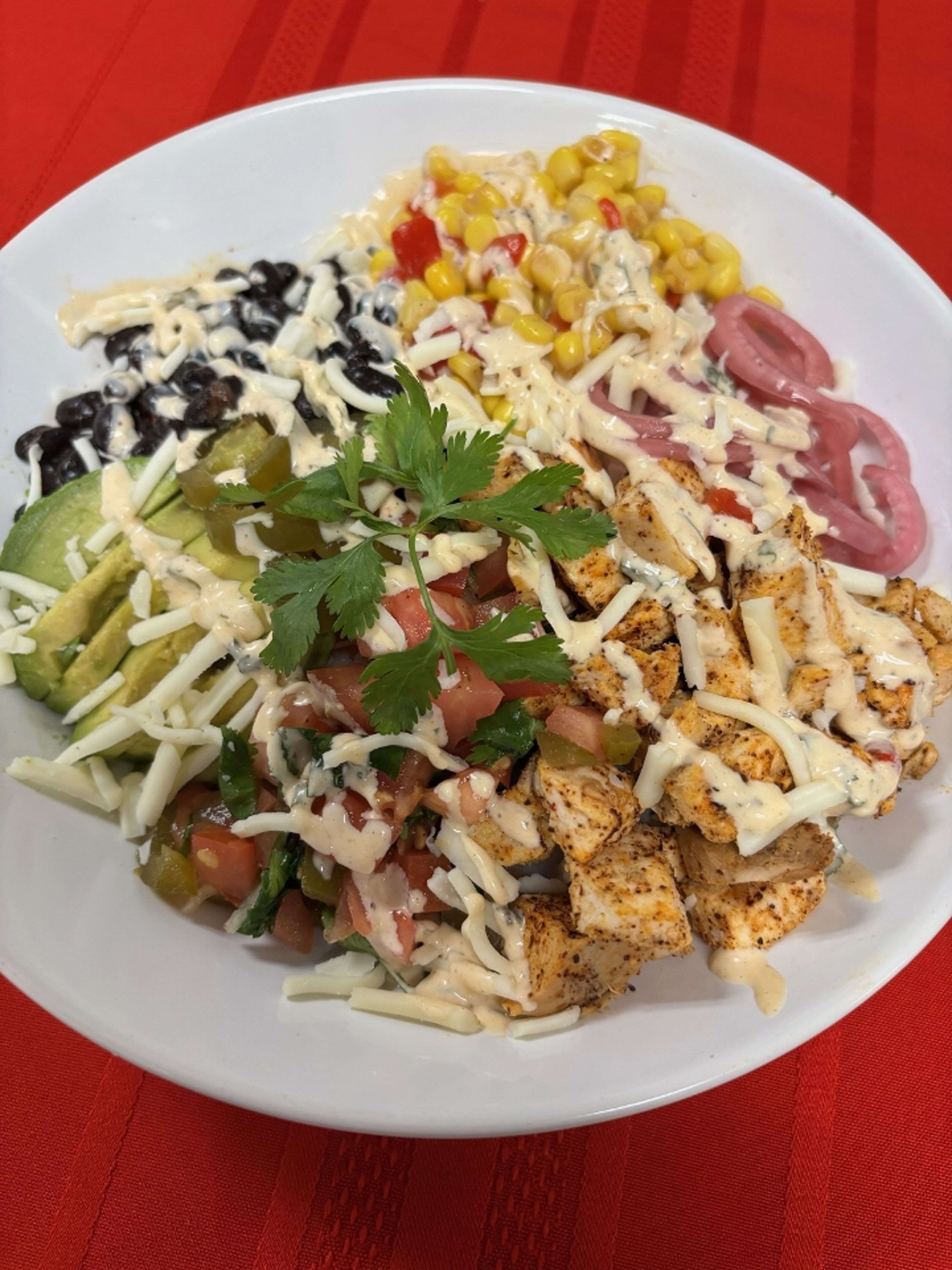 Baja Chicken Bowl.
