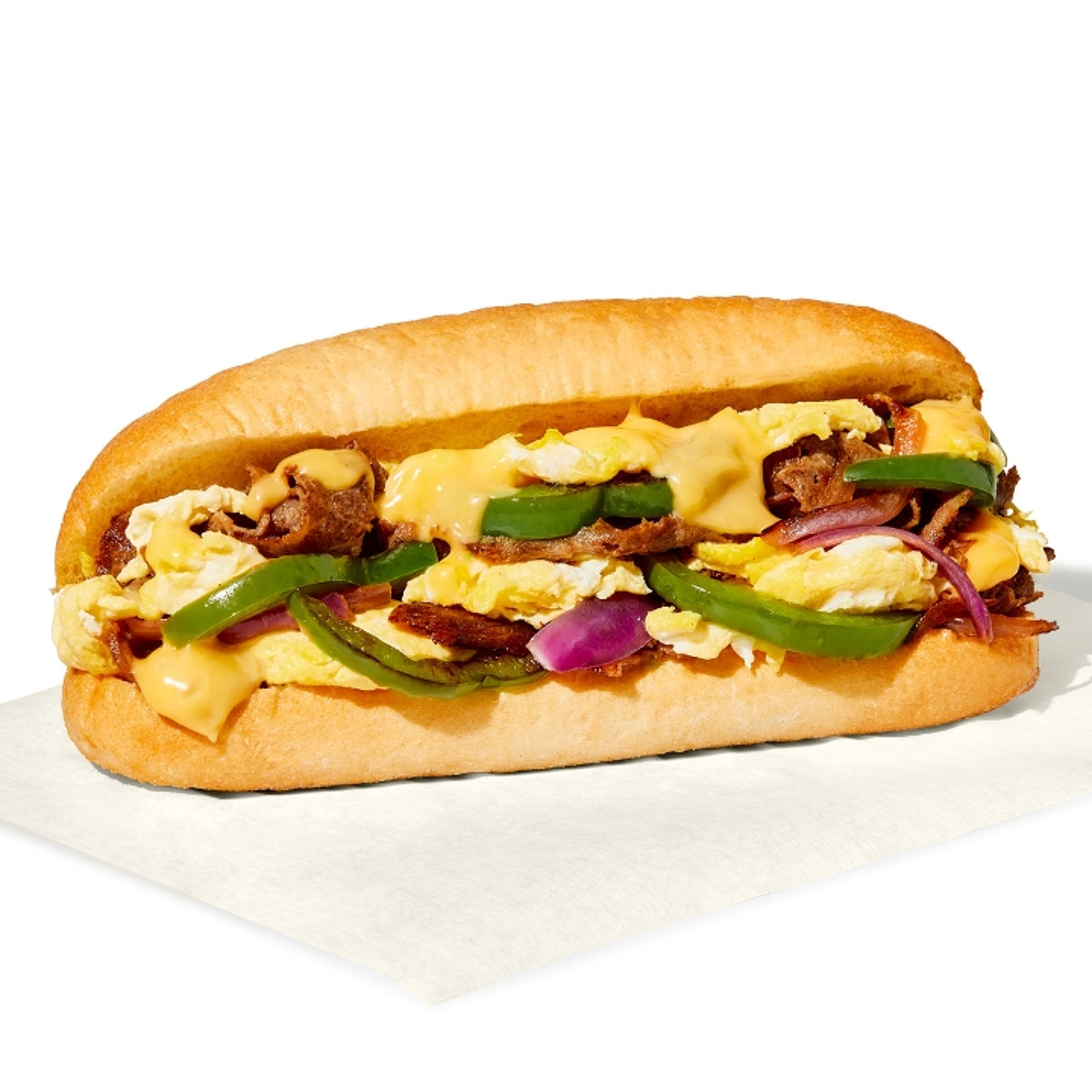 Breakfast Cheesesteak.