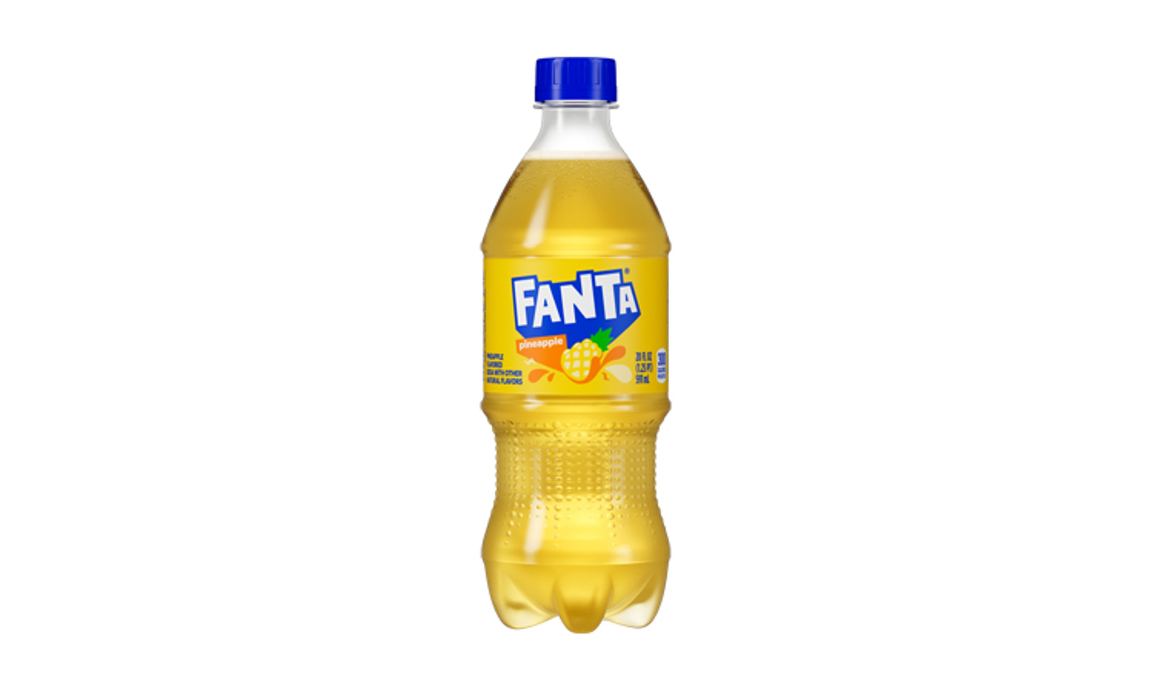 Fanta Pineapple, Bottle.