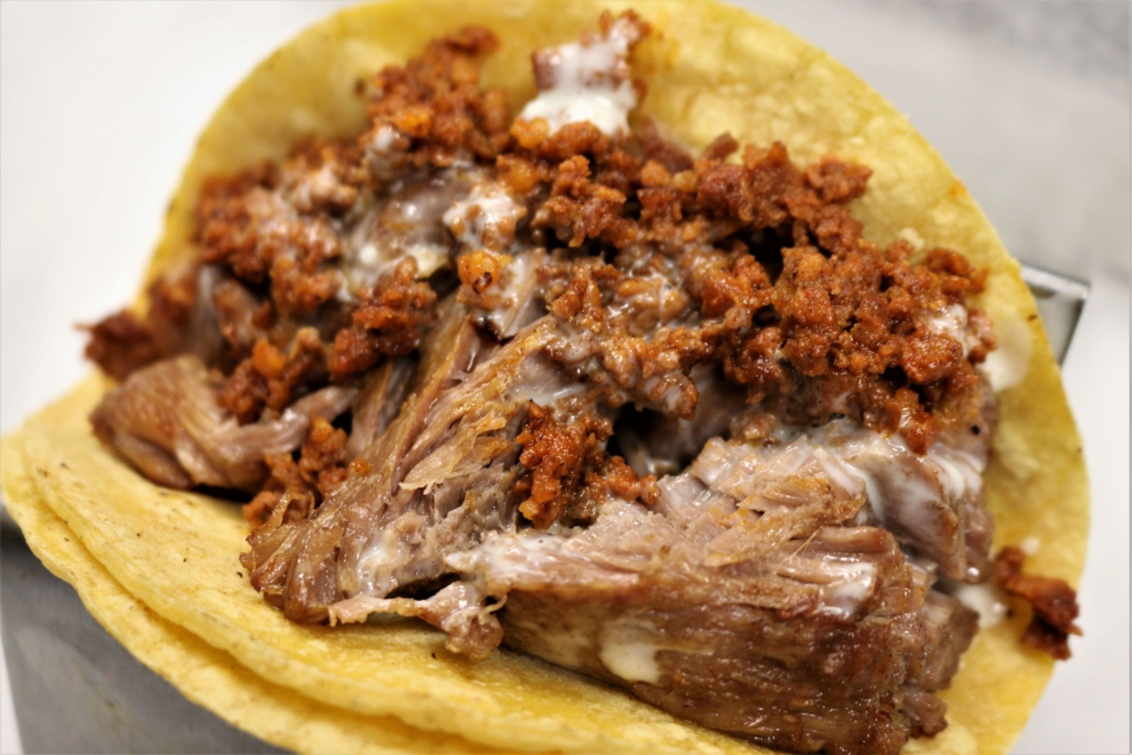 Chori Taco Carnitas.
