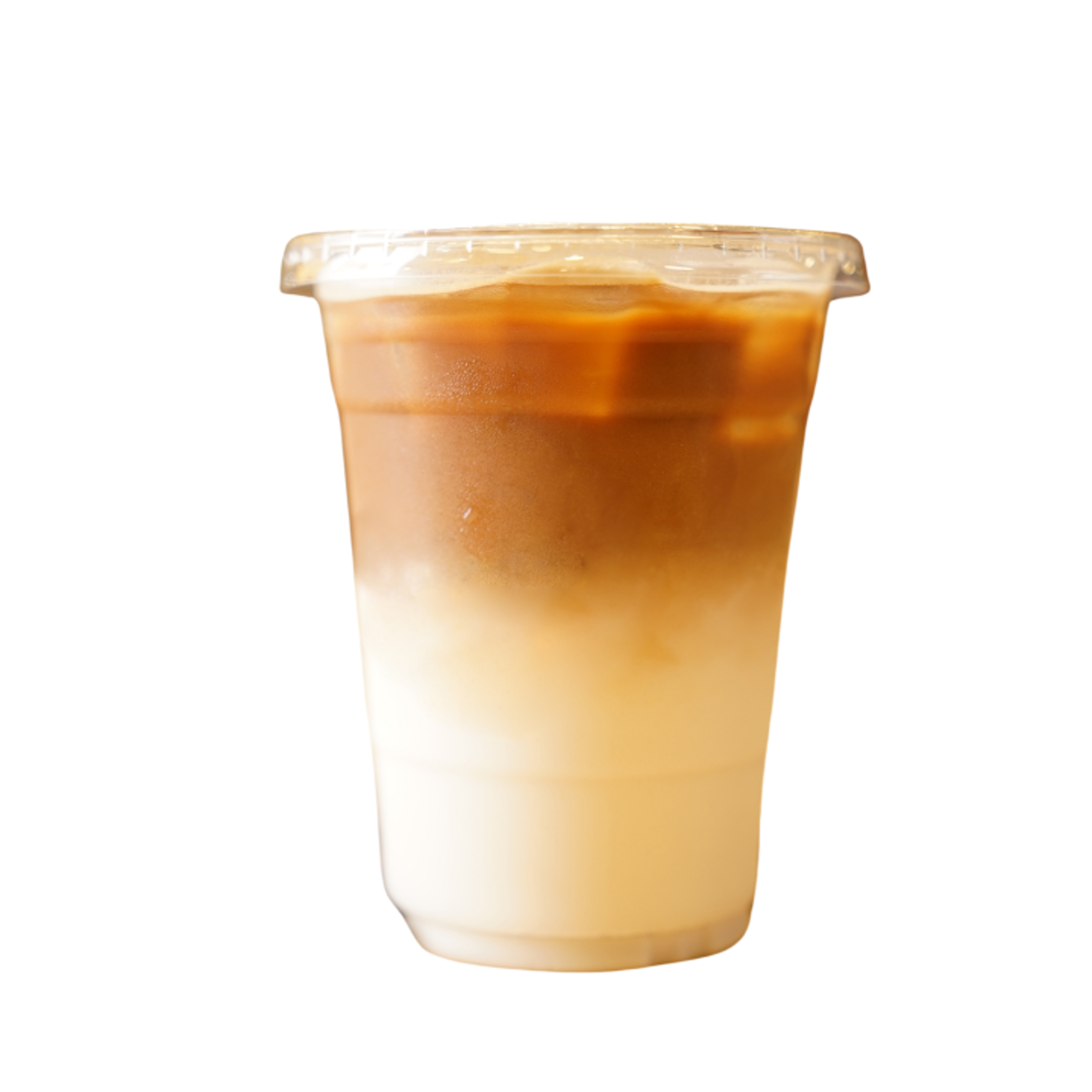 ICED CAFE LATTE.