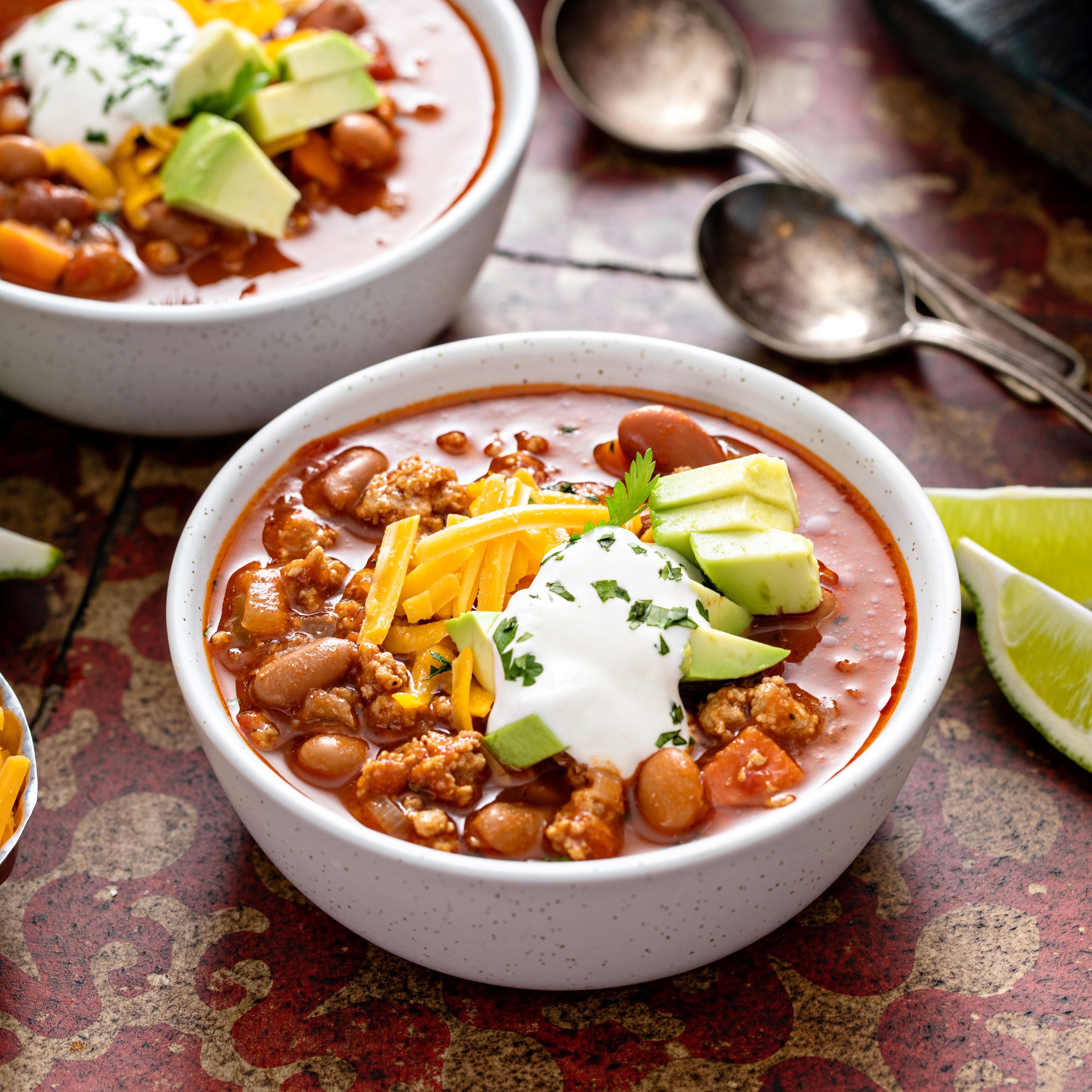 BOWL CHILI SOUP.